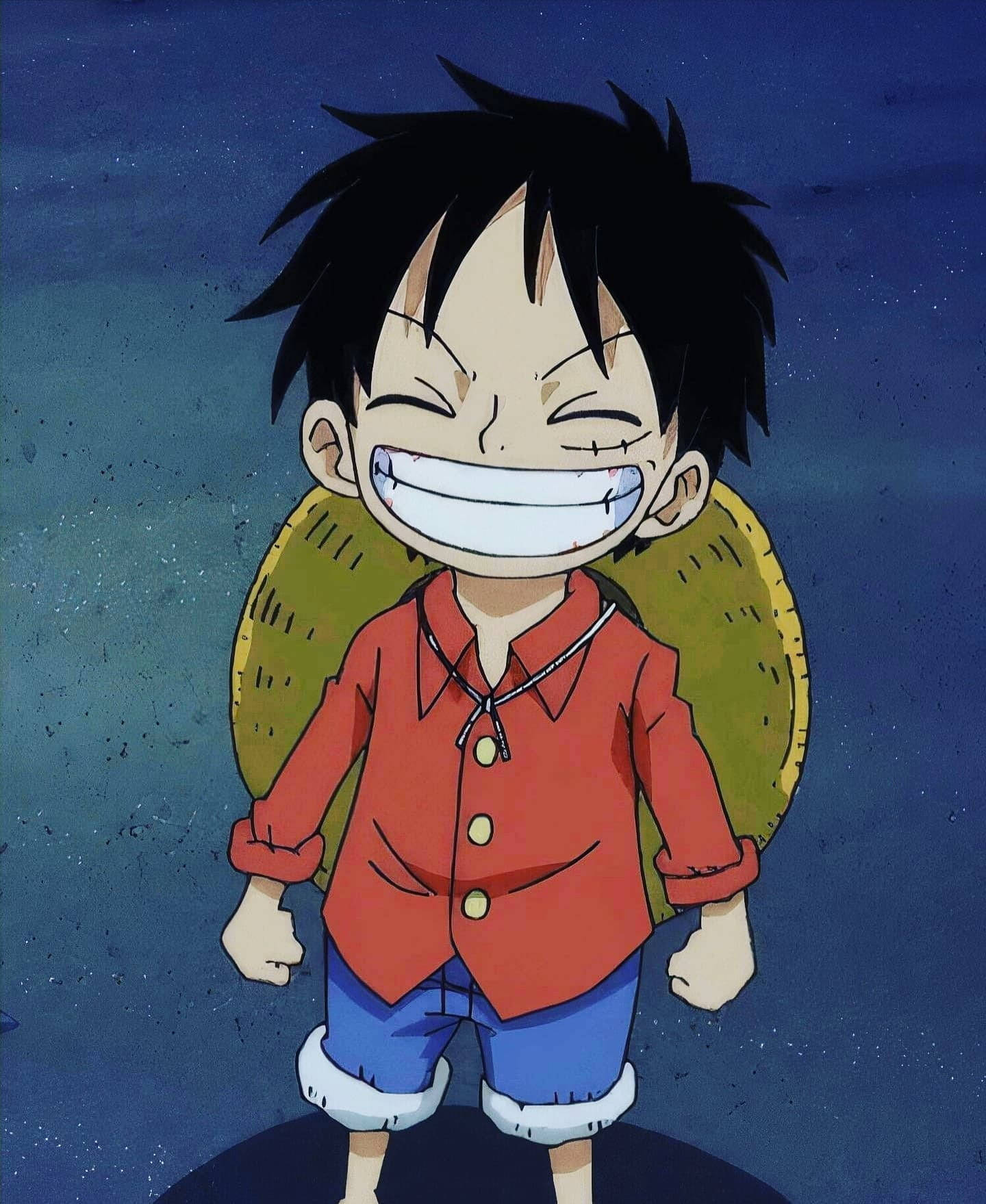 Mrembo Luffy Mdogo Aesthetic Picha ya Ukuta