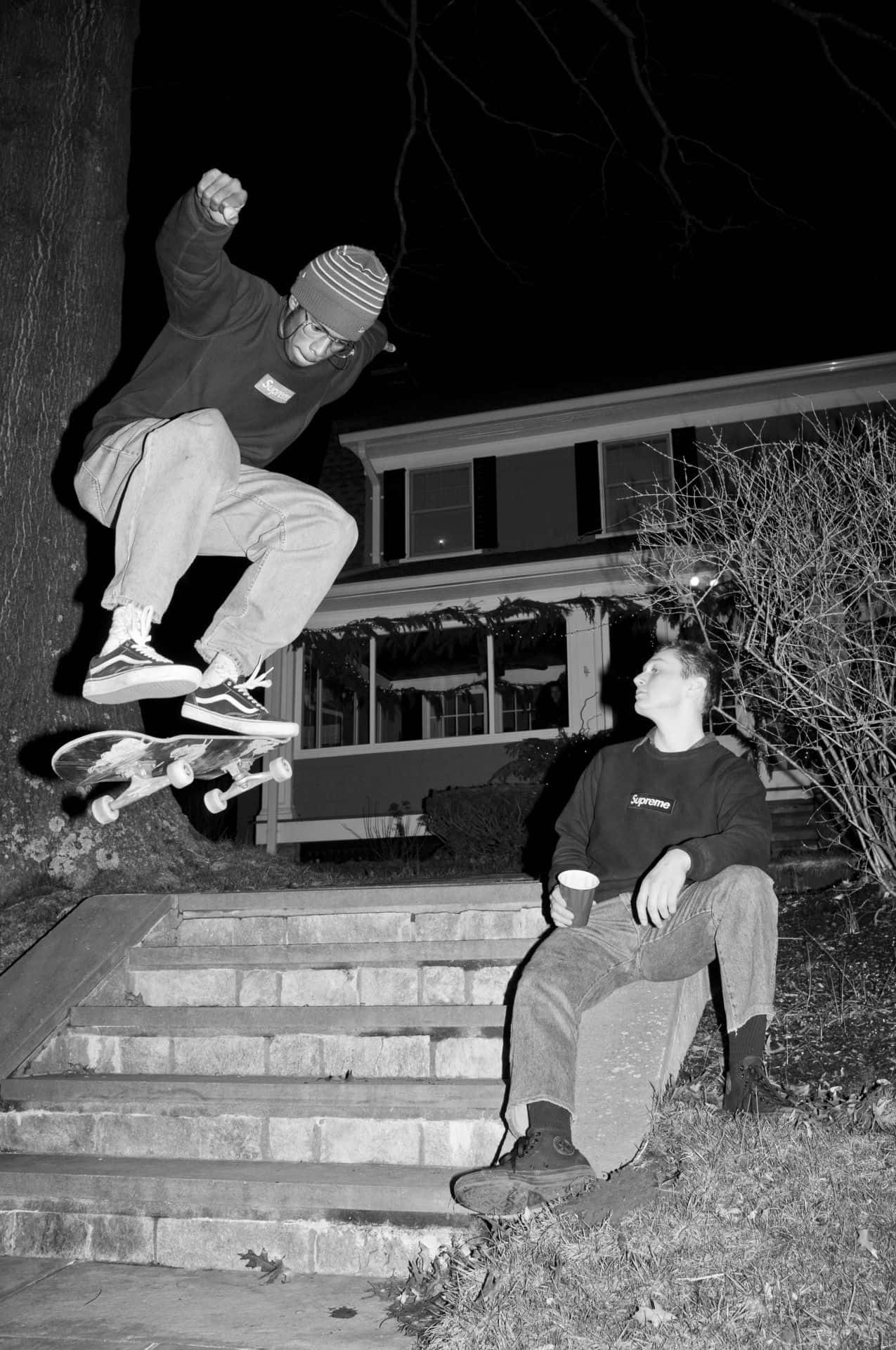Mrembo wa Skater Boy Picha ya Ukuta