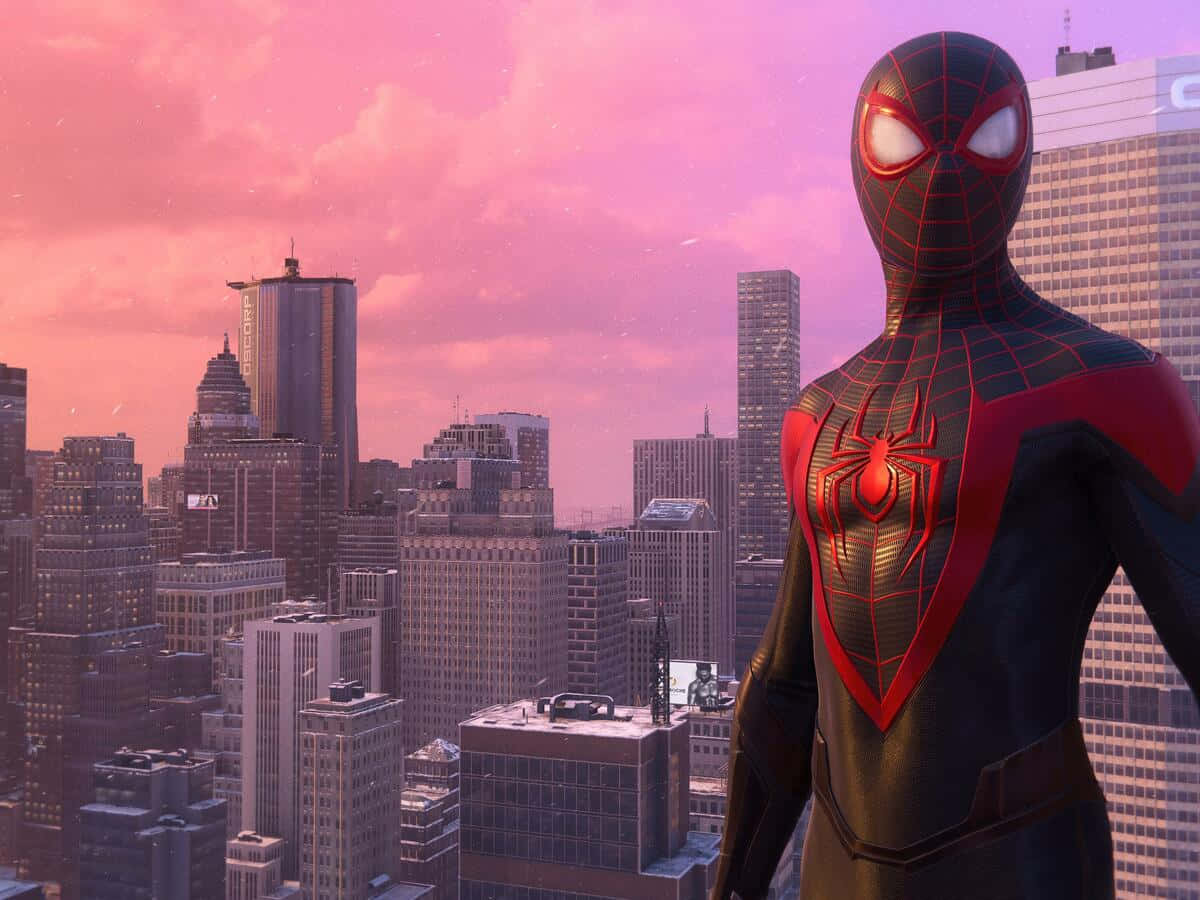 Mshujaa wa Kivinjari: Spiderman Picha ya Ukuta