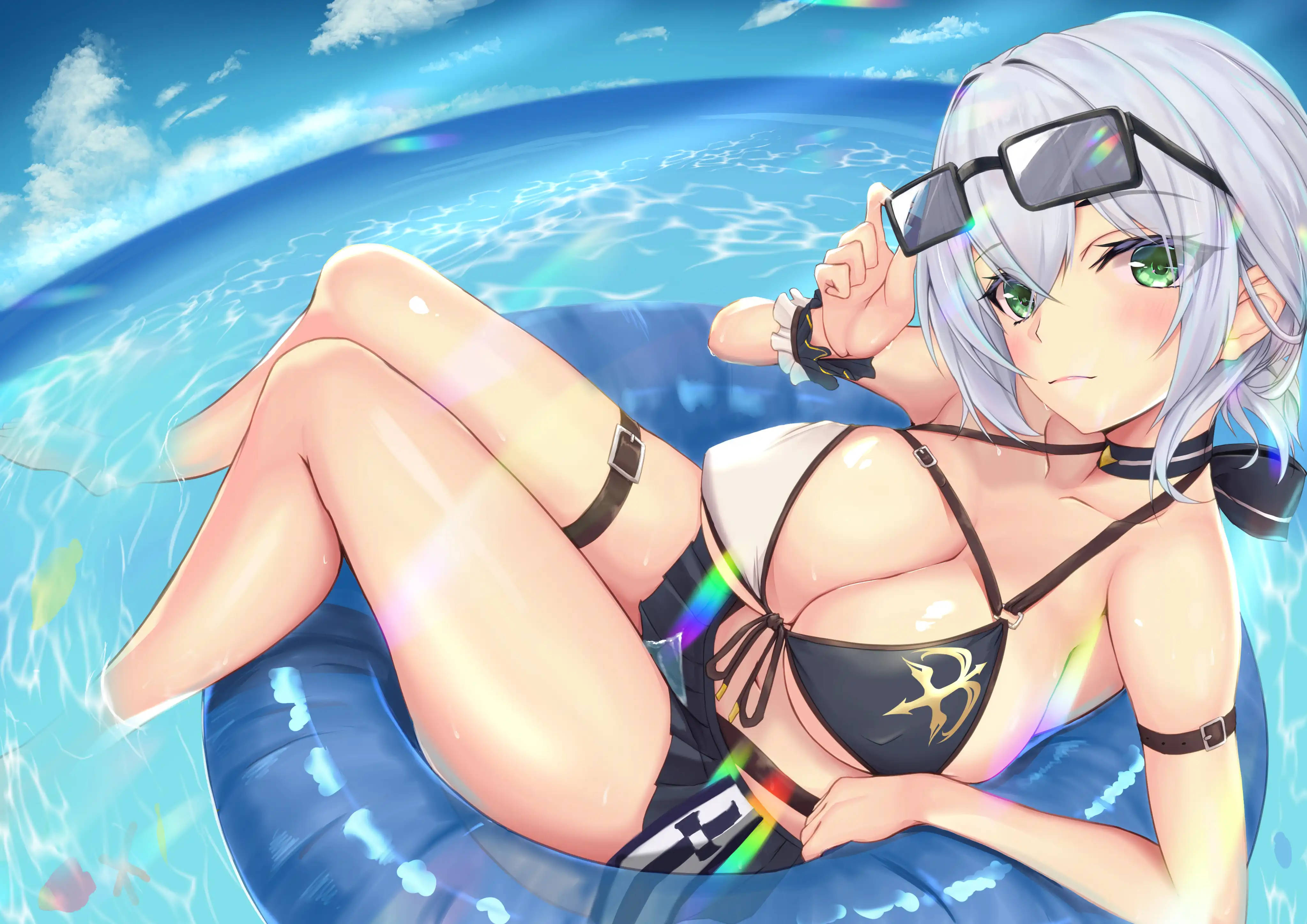 Msichana Katika Bikini Noel Shirogane Picha ya Ukuta