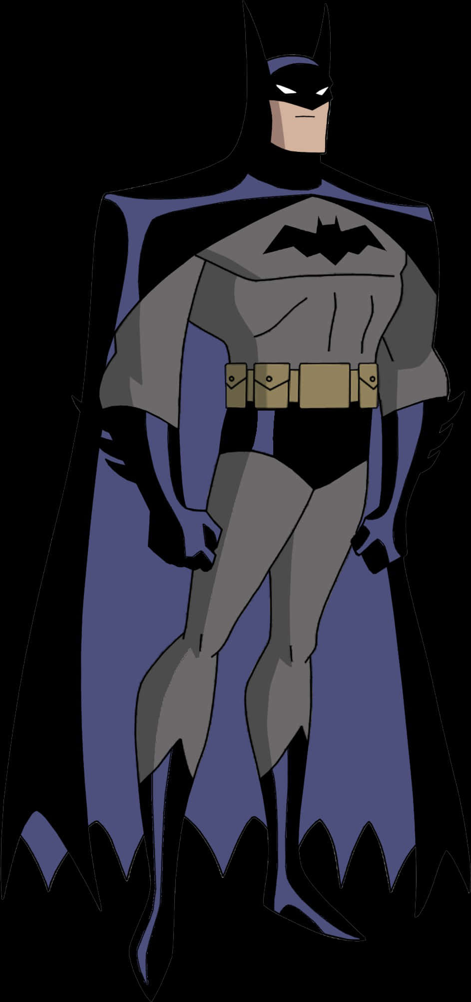Msimamo wa Batman wa Katuni wa Kawaida Picha ya Ukuta