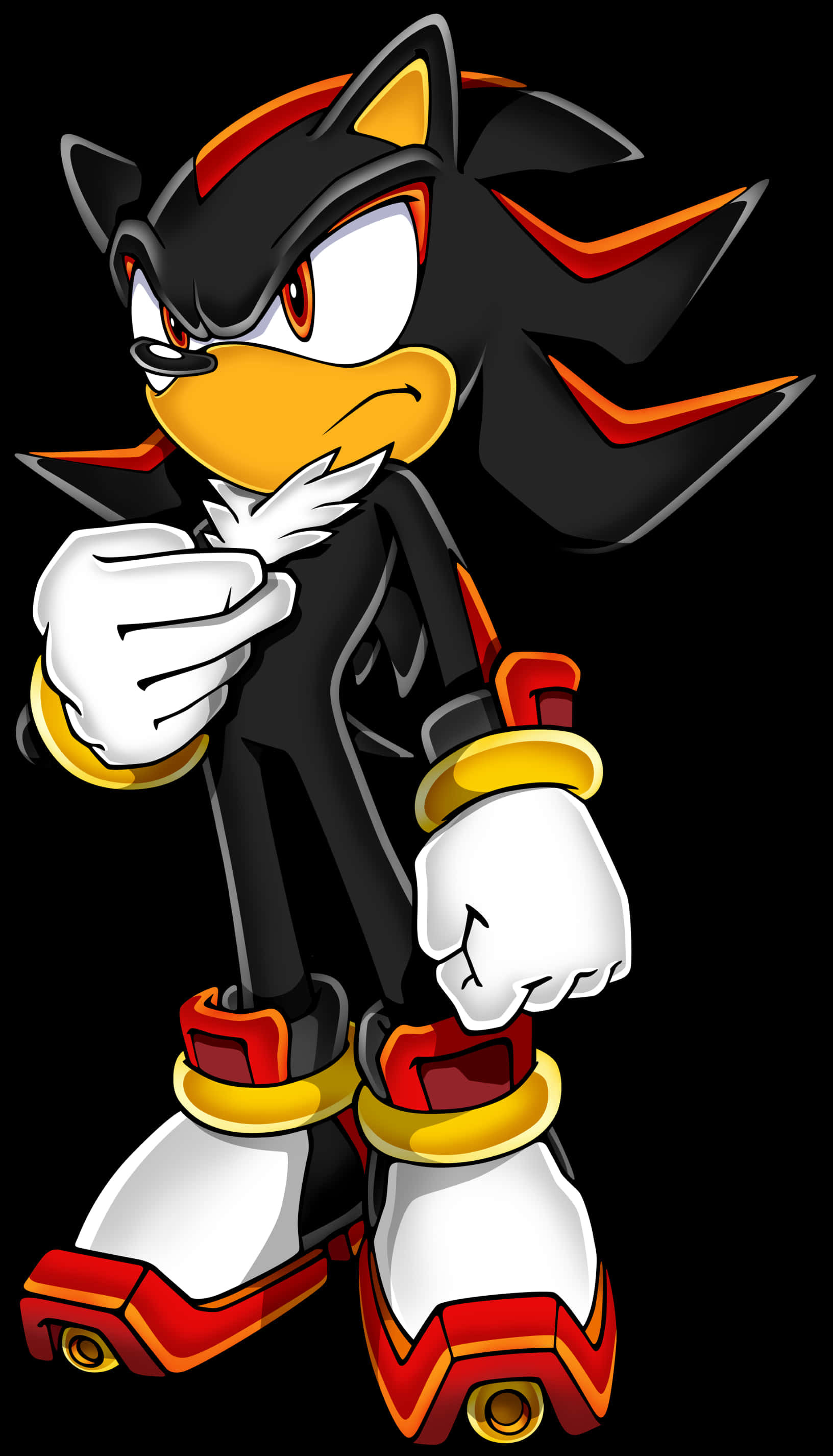 Msimamo wa Shadow The Hedgehog Picha ya Ukuta