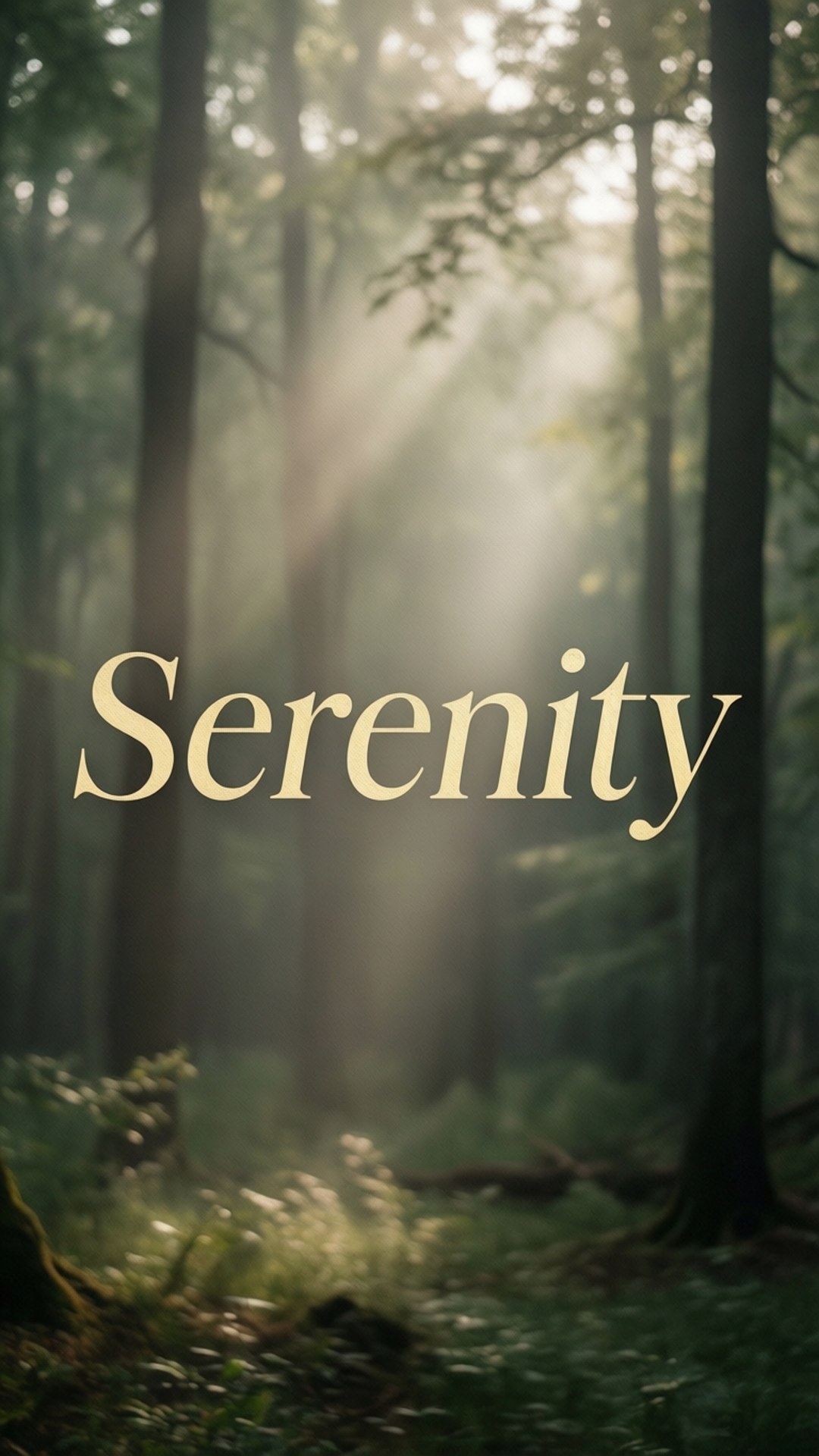 Msitu wa Serenity Picha ya Ukuta