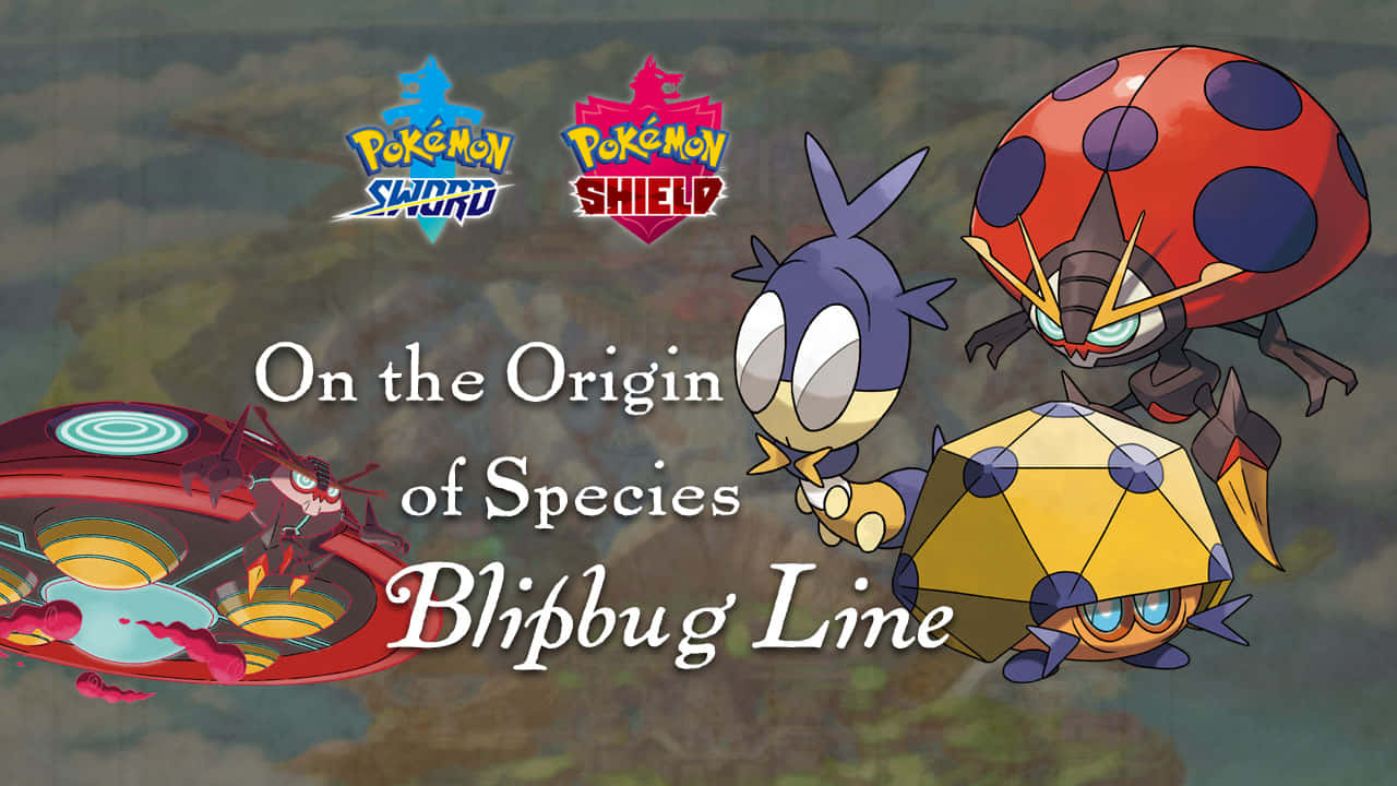 Mstari wa Pokémon Blipbug Picha ya Ukuta