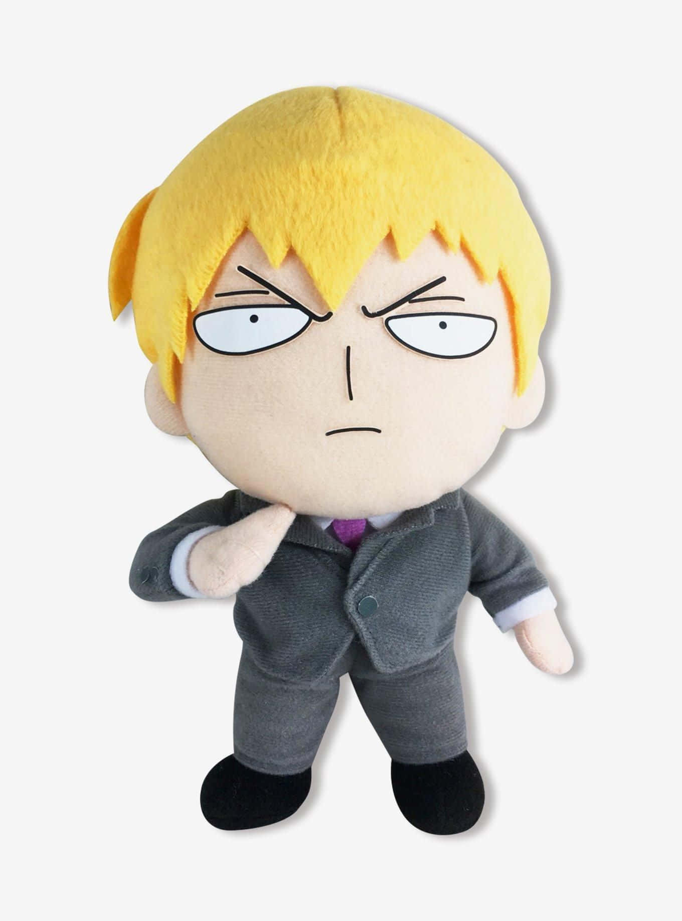 Mtaalamu wa Kipaji Arataka Reigen katika Hatua Picha ya Ukuta