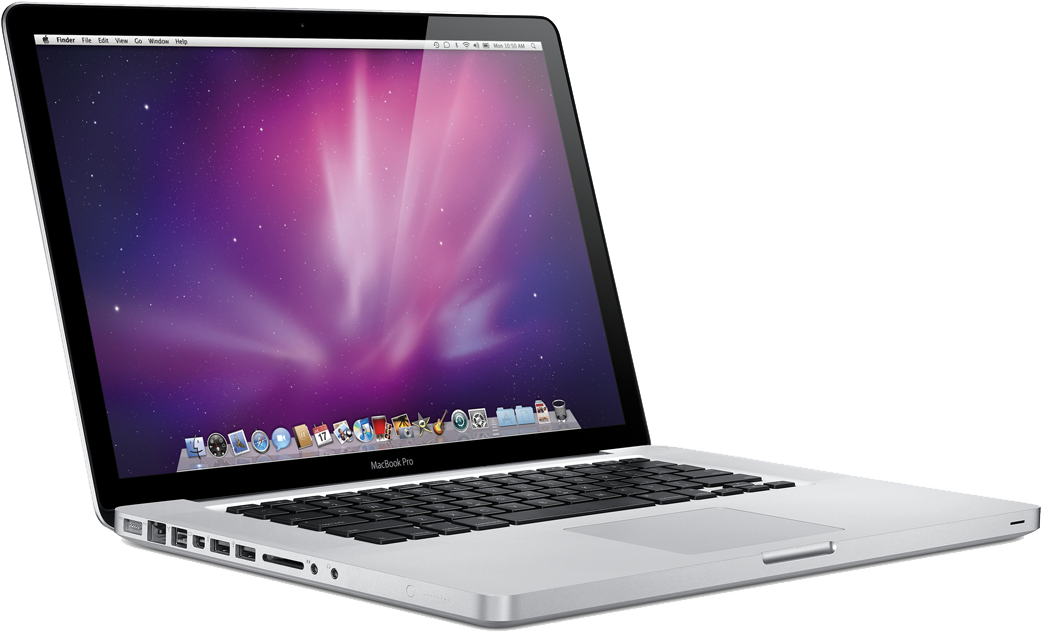 Mtazamo wa Upande wa MacBook Pro Picha ya Ukuta