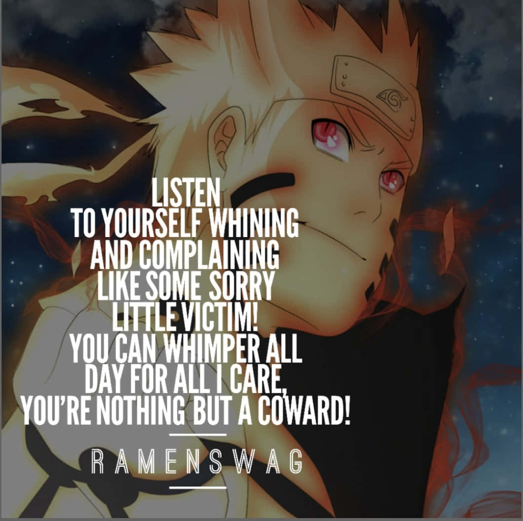 Mtu wa Anime Akisifu Tabia ya Kukwepa Picha ya Ukuta