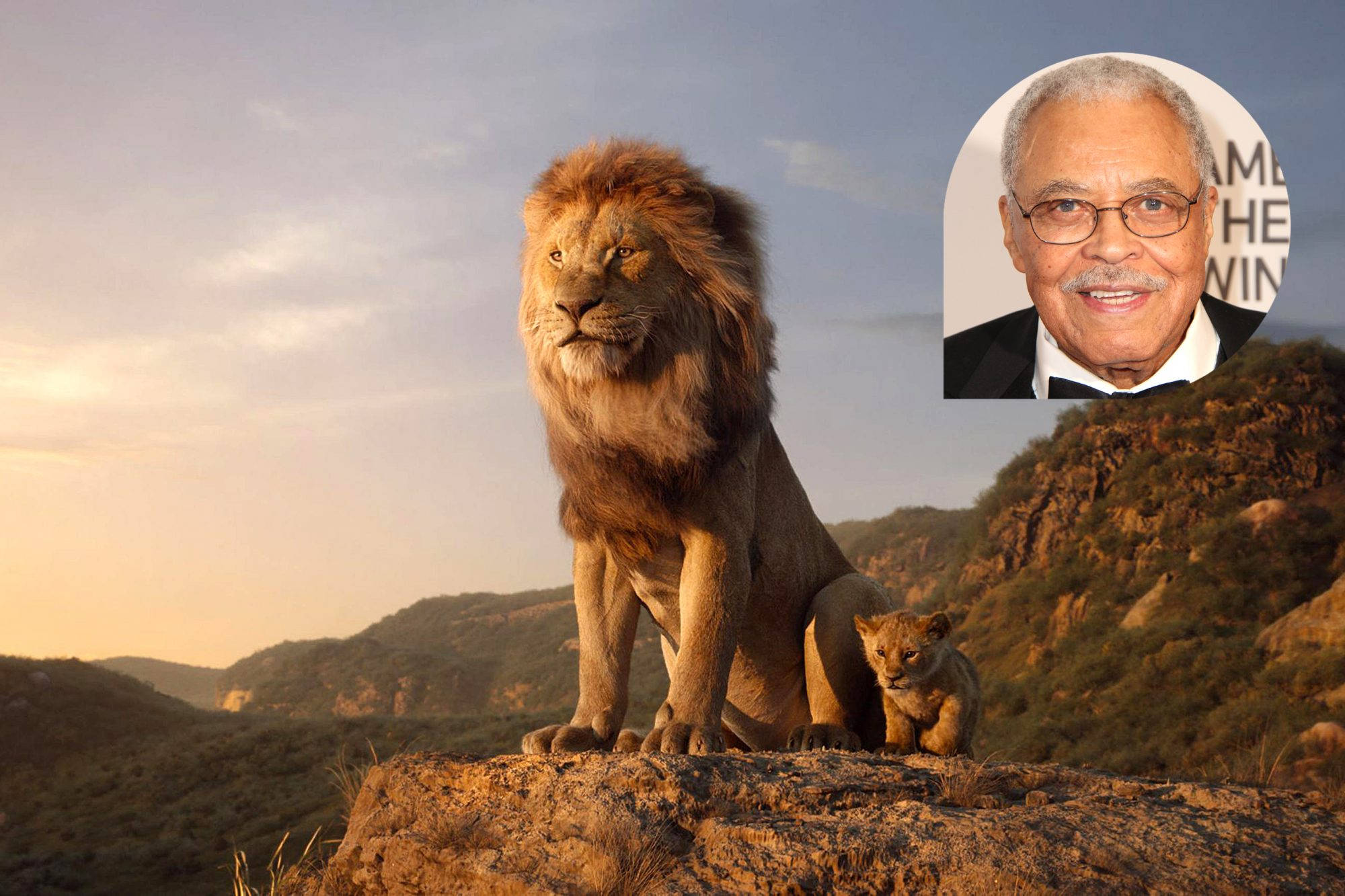 Mufasa James Earl Jones Picha ya Ukuta