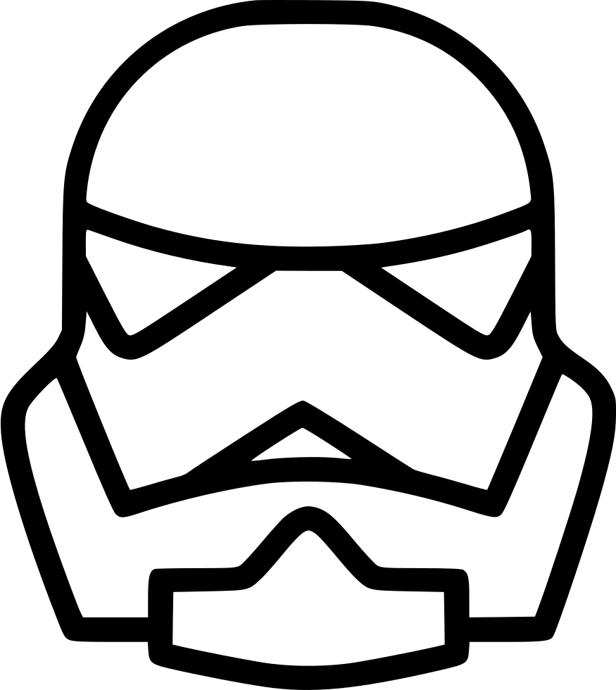 Muhtasari wa Kofia ya Stormtrooper wa Agizo la Kwanza Picha ya Ukuta