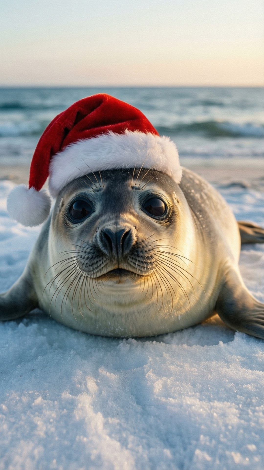 Muhuri wa Santa Picha ya Ukuta