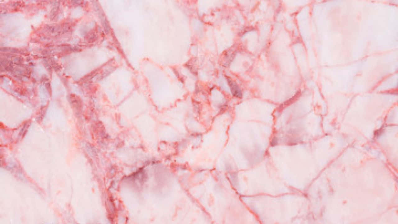 Muo wa Kompyuta wa Marumaru ya Pinki Pastel Picha ya Ukuta