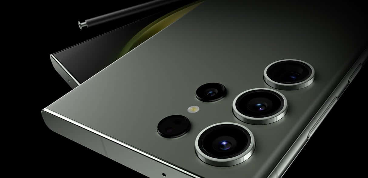 Muundo wa Kamera ya Samsung S23 Ultra Picha ya Ukuta