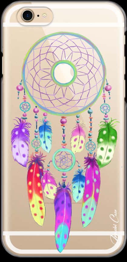 Muundo wa Kifaa cha Simu cha Dreamcatcher Picha ya Ukuta