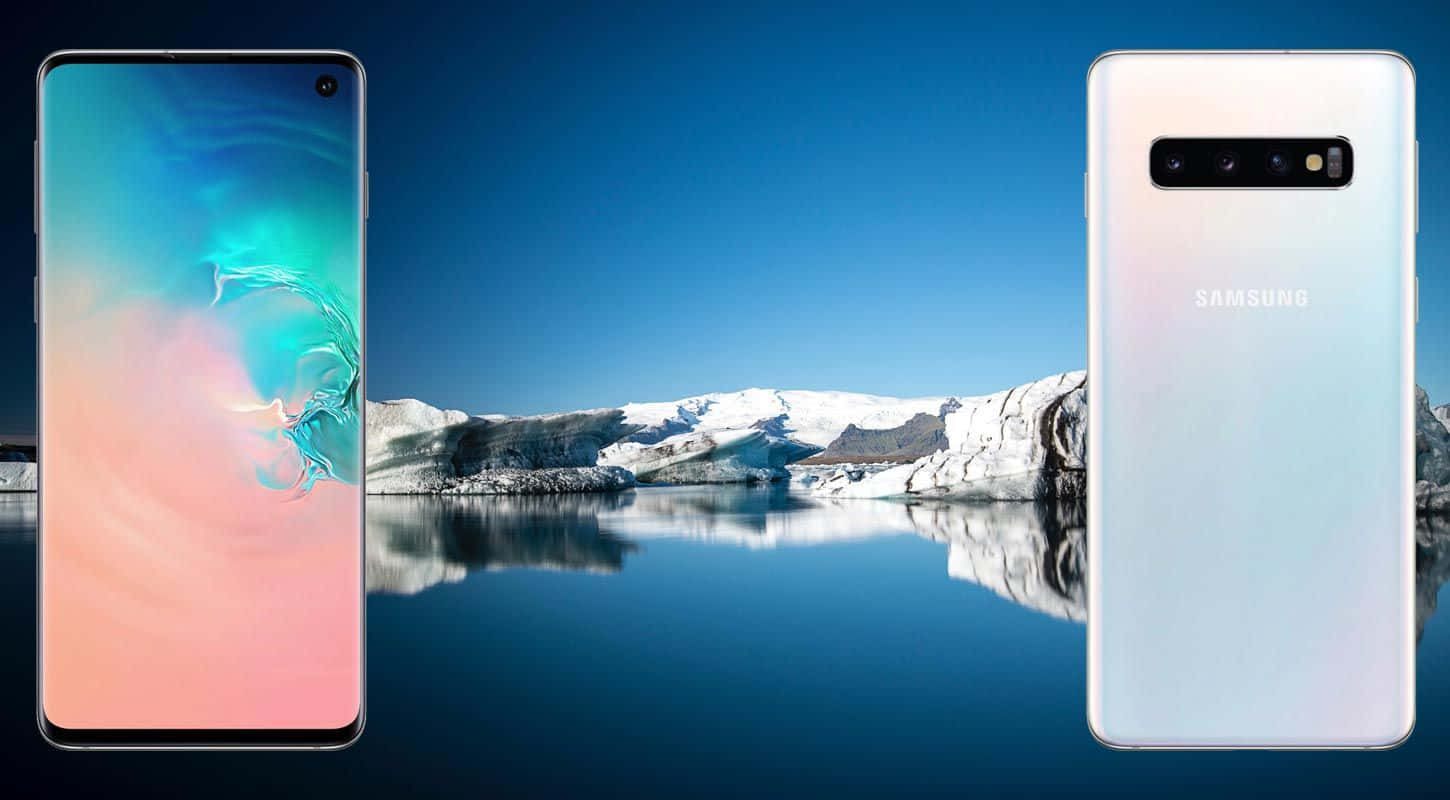 Muundo wa Kisasa na Maridadi wa Galaxy S10! Picha ya Ukuta