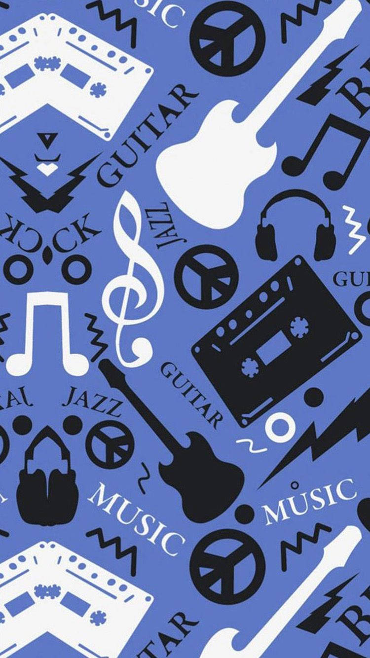Muziki wa Simu wa Kuvutia Picha ya Ukuta