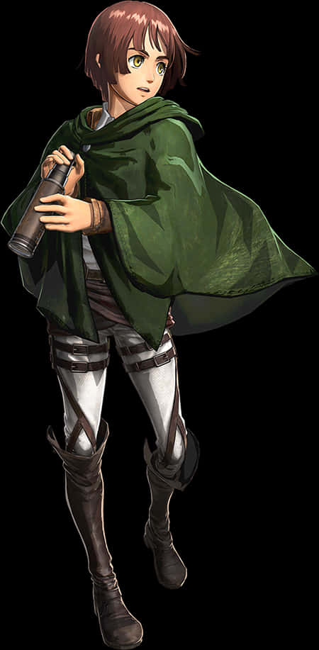 Mwanachama wa Kikosi cha Skauti cha Attack on Titan Picha ya Ukuta