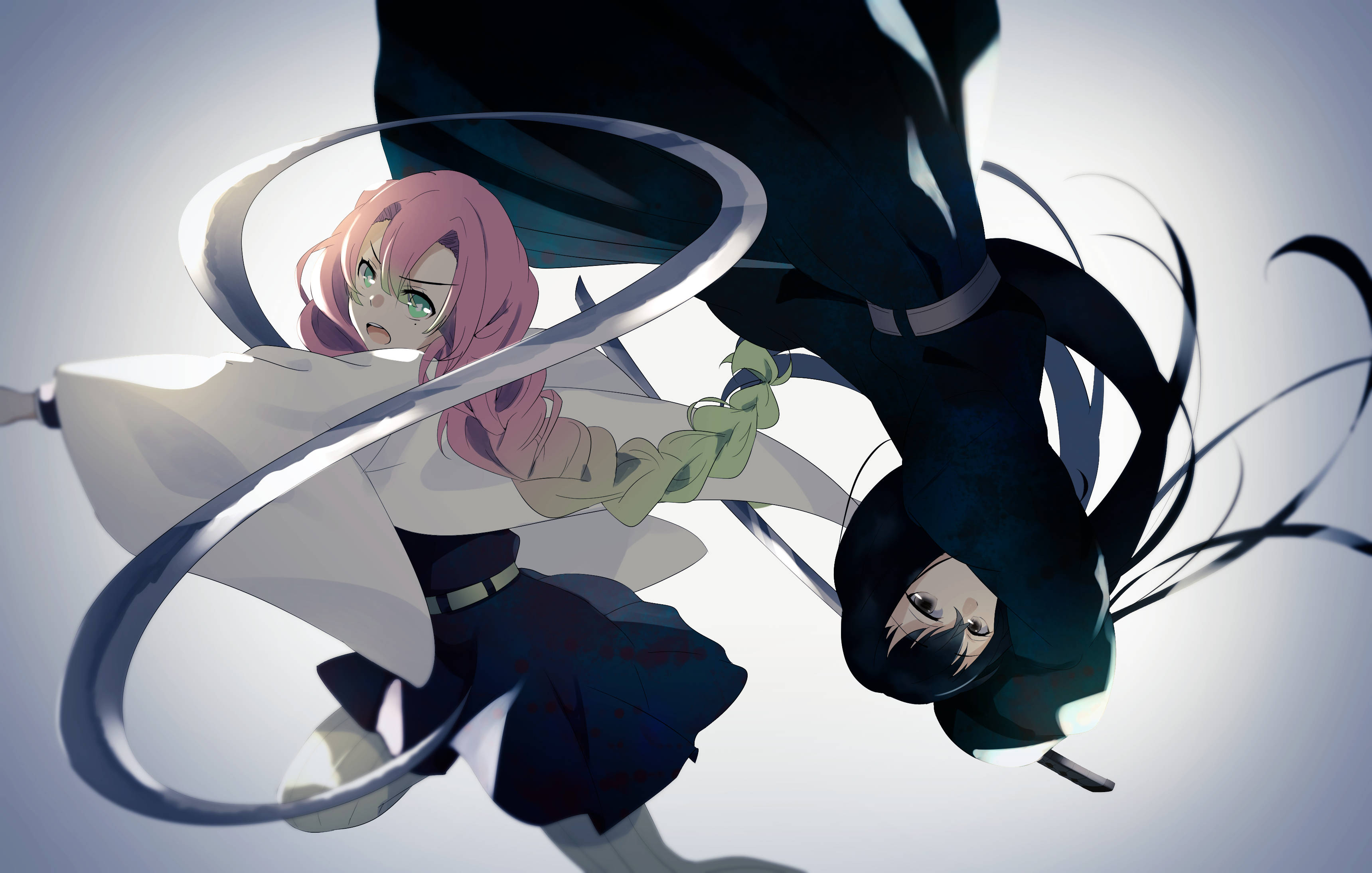 Mwanamke Mzuri wa Demon Slayer Picha ya Ukuta