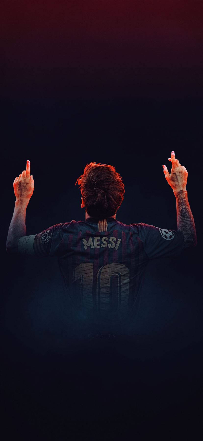 Mwanasoka Mtaalamu wa Argentina Lionel Messi iPhone ya Michezo Picha ya Ukuta