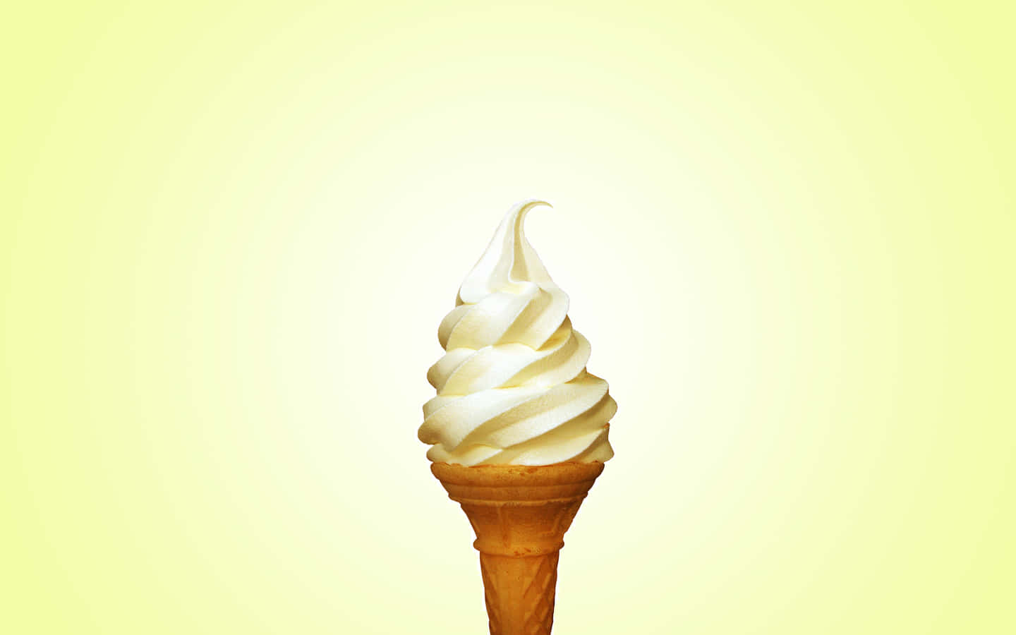 Mwangaza wa Ice Cream Laini ya Kupendeza Picha ya Ukuta