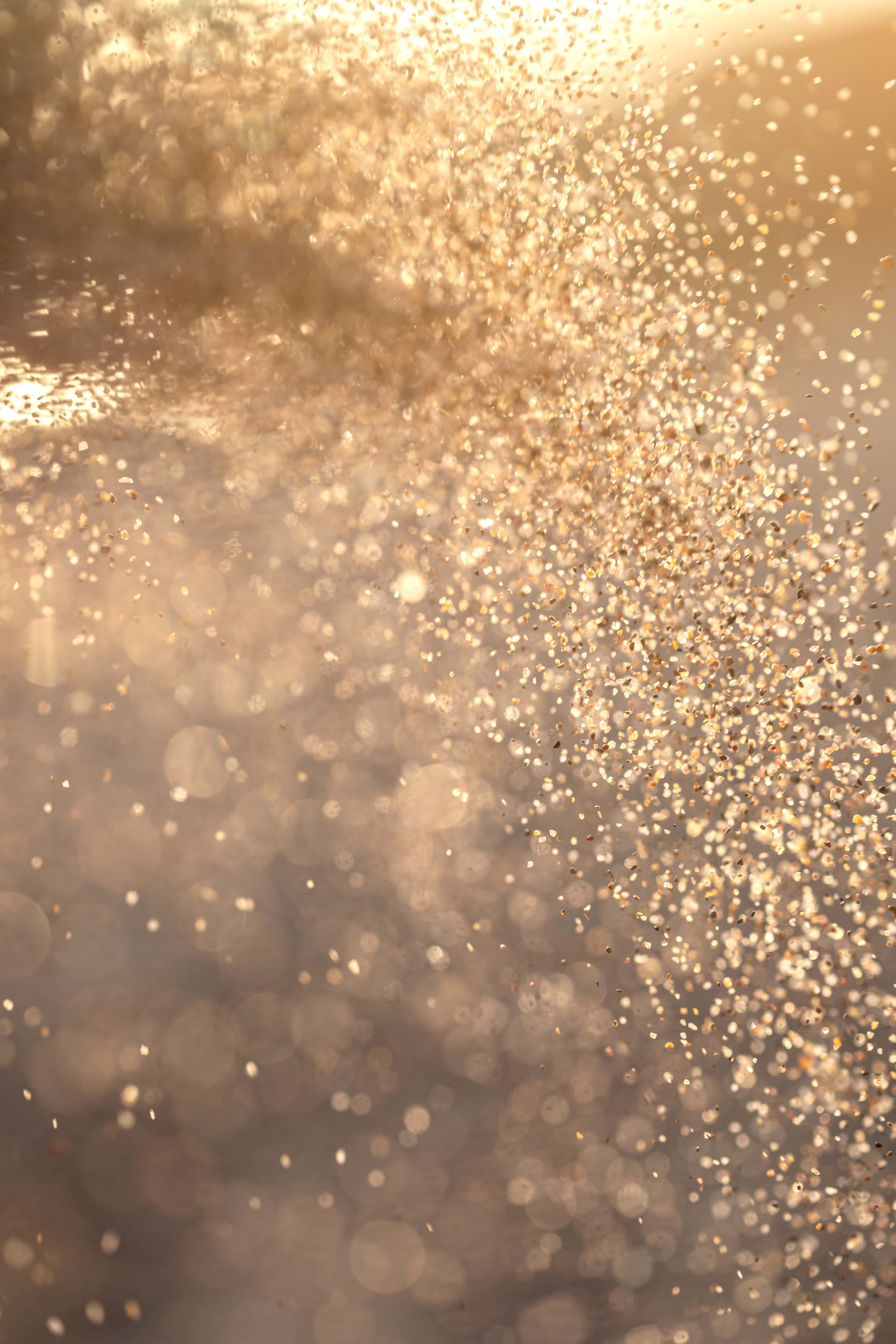 Mwangaza wa Kuvutia wa Glitter Picha ya Ukuta