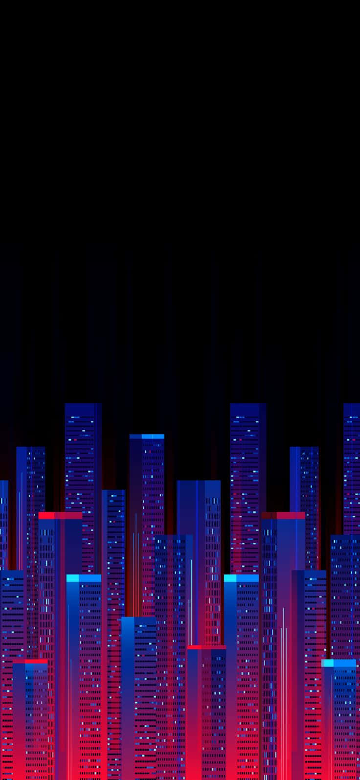 Mwangaza wa Mabina ya Rangi Pixel 3 OLED Background Picha ya Ukuta