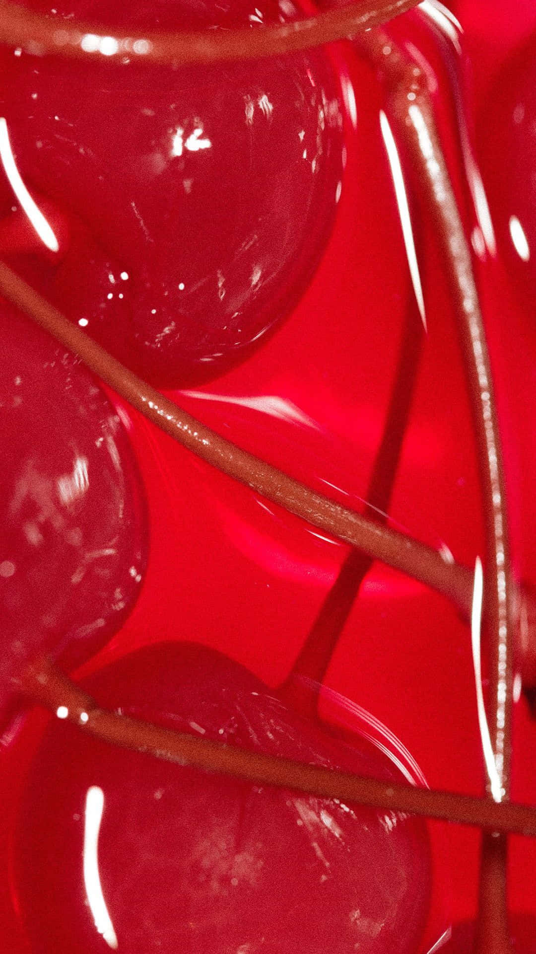 Mwangaza wa Nyekundu Aesthetic Picha ya Ukuta