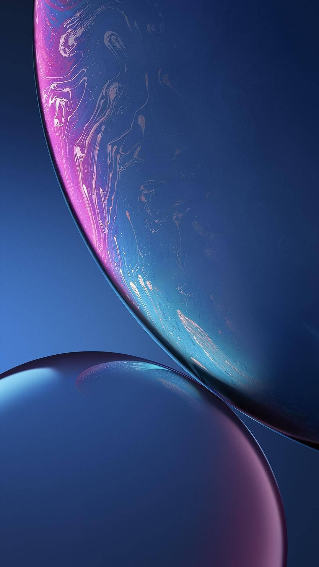 Mwendo wa Kioevu kwenye iPhone XR Picha ya Ukuta