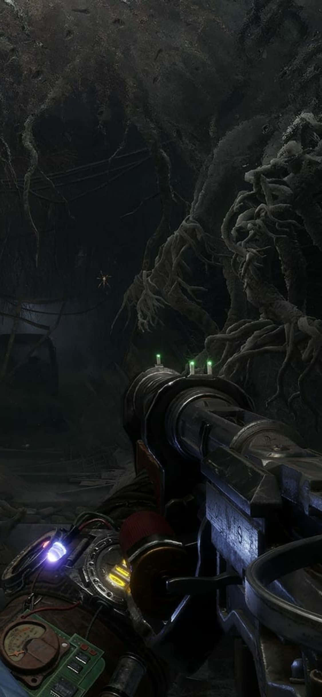 Mwendo wa kwanza wa dunia ya post-apocalyptic ya Metro Exodus, kama inavyoonekana kwa lensi ya iPhone X. Picha ya Ukuta
