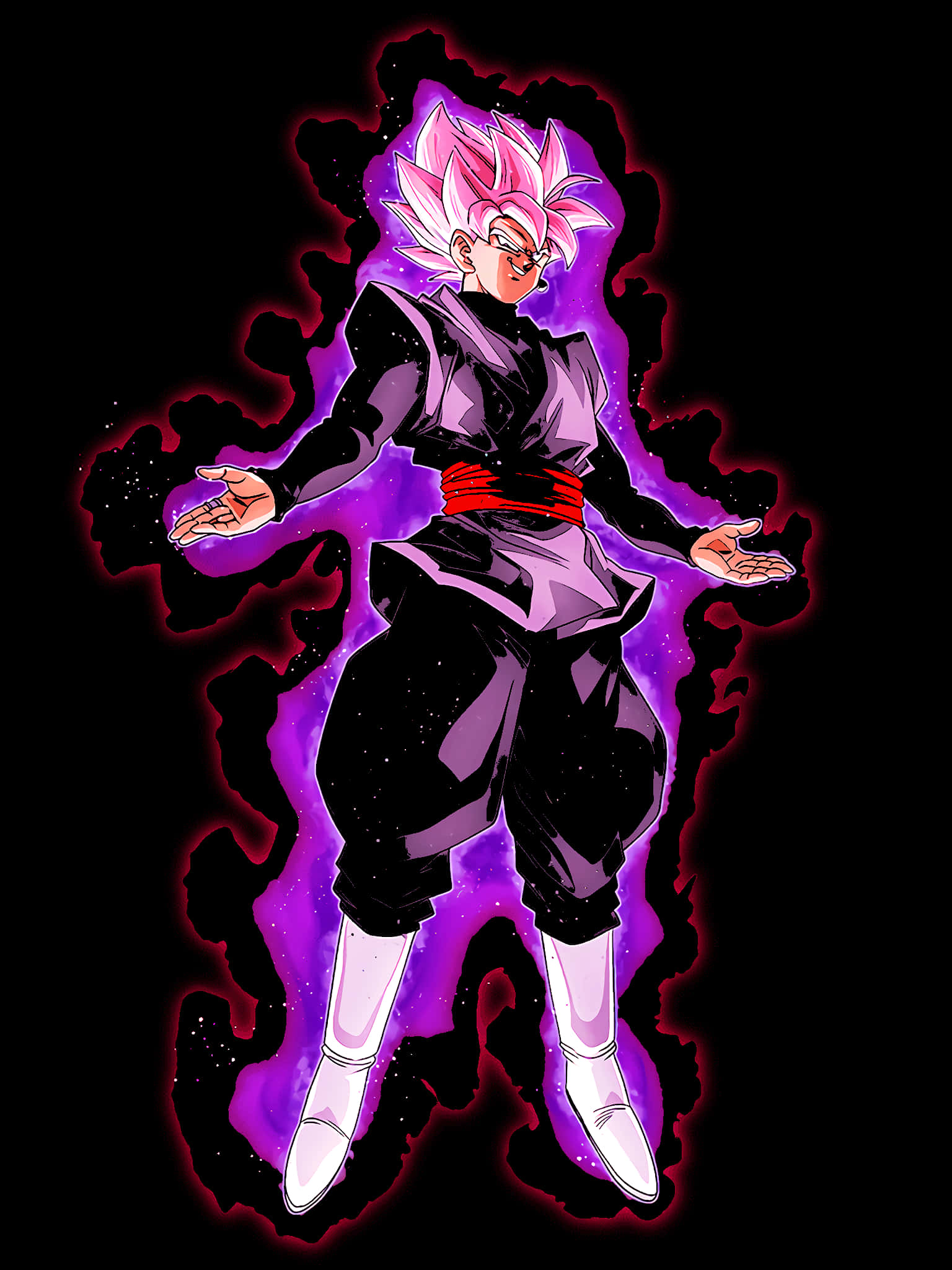 Mwenye nguvu na fumbo "Goku Black" wa Dragon Ball Super! Picha ya Ukuta
