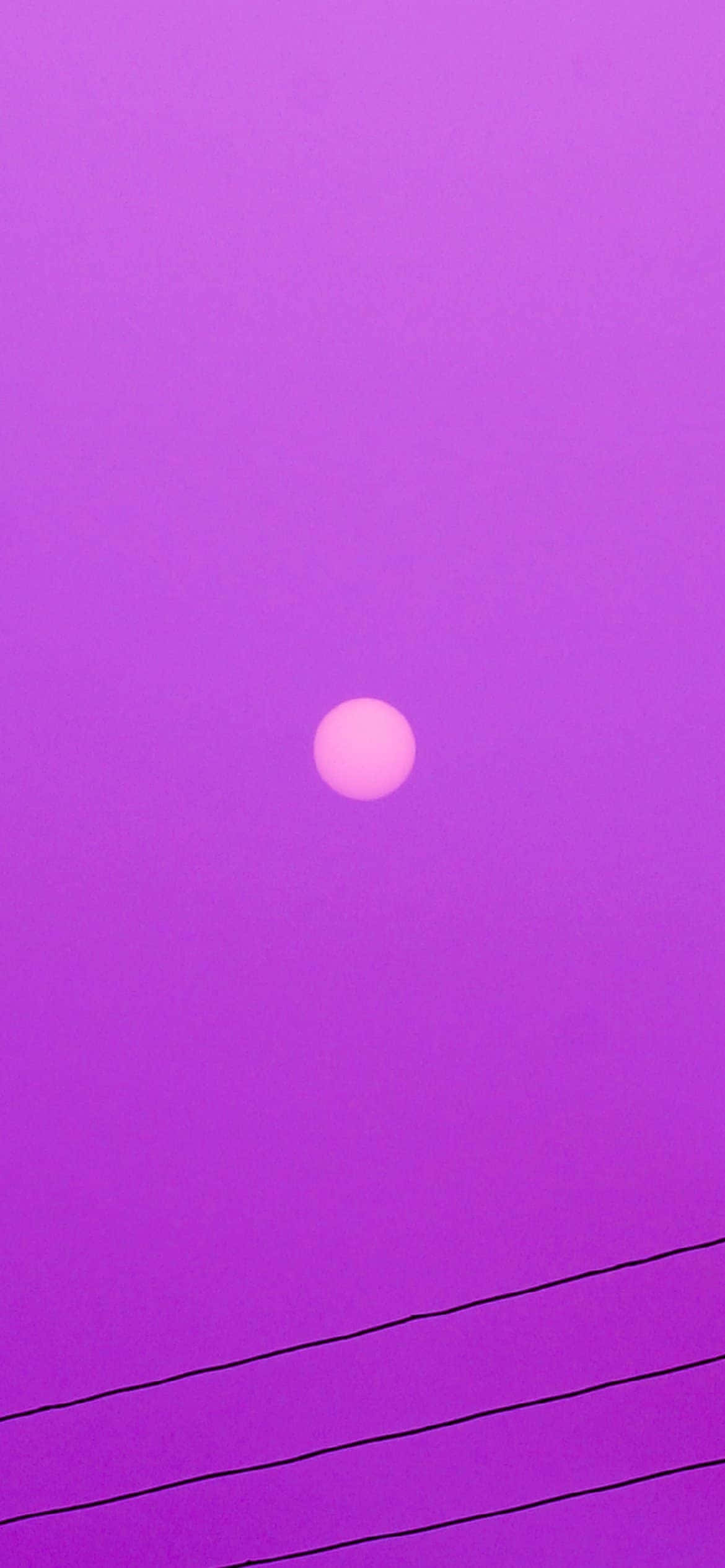 iPhone Lavender Aesthetic Moon Sky Picha ya Ukuta
