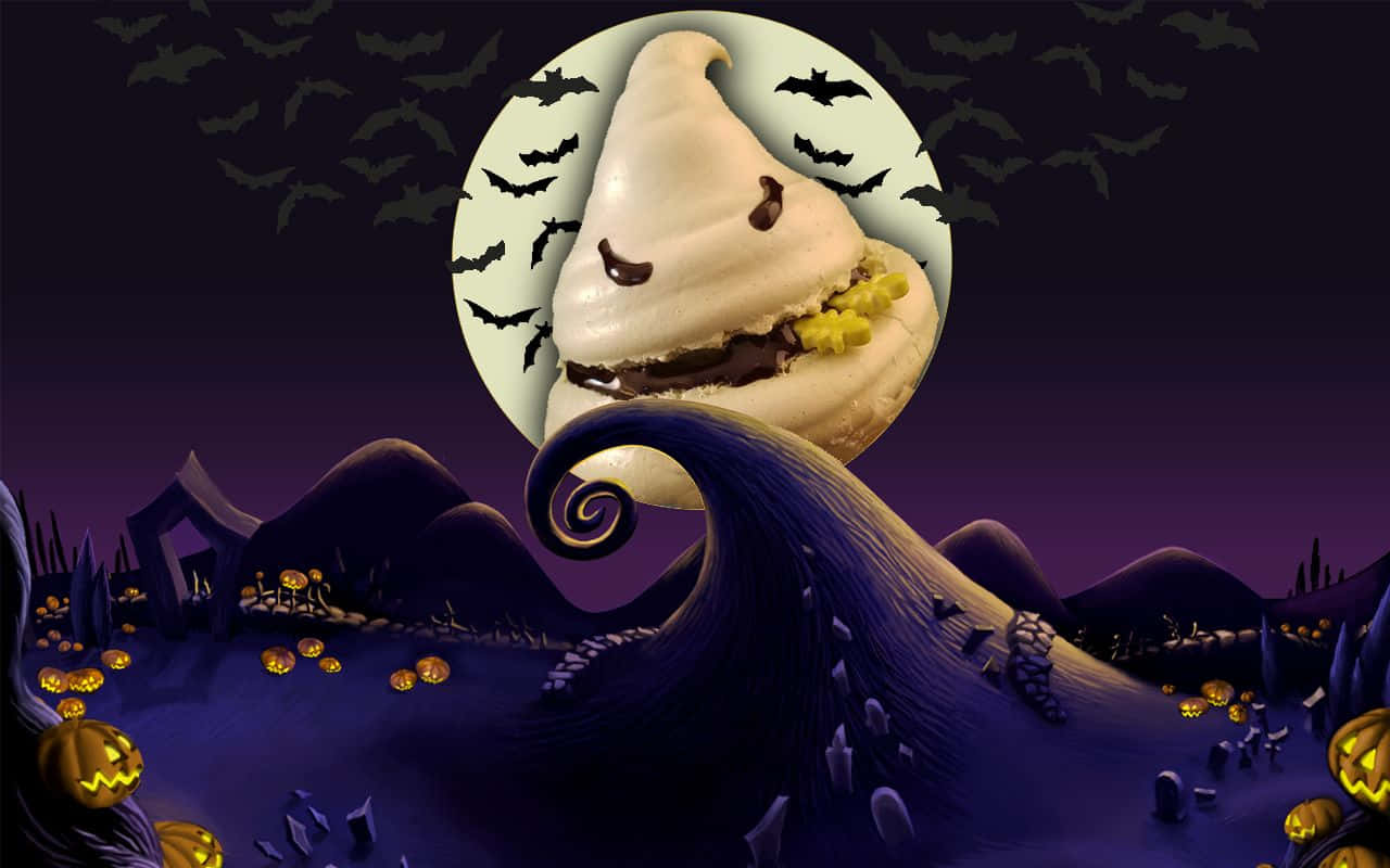 Mwezi wa Oogie Boogie Picha ya Ukuta