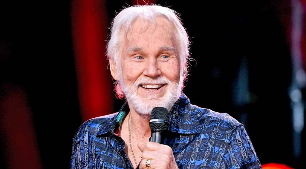 Mwigizaji Mkuu wa Amerika Kenny Rogers Picha ya Ukuta