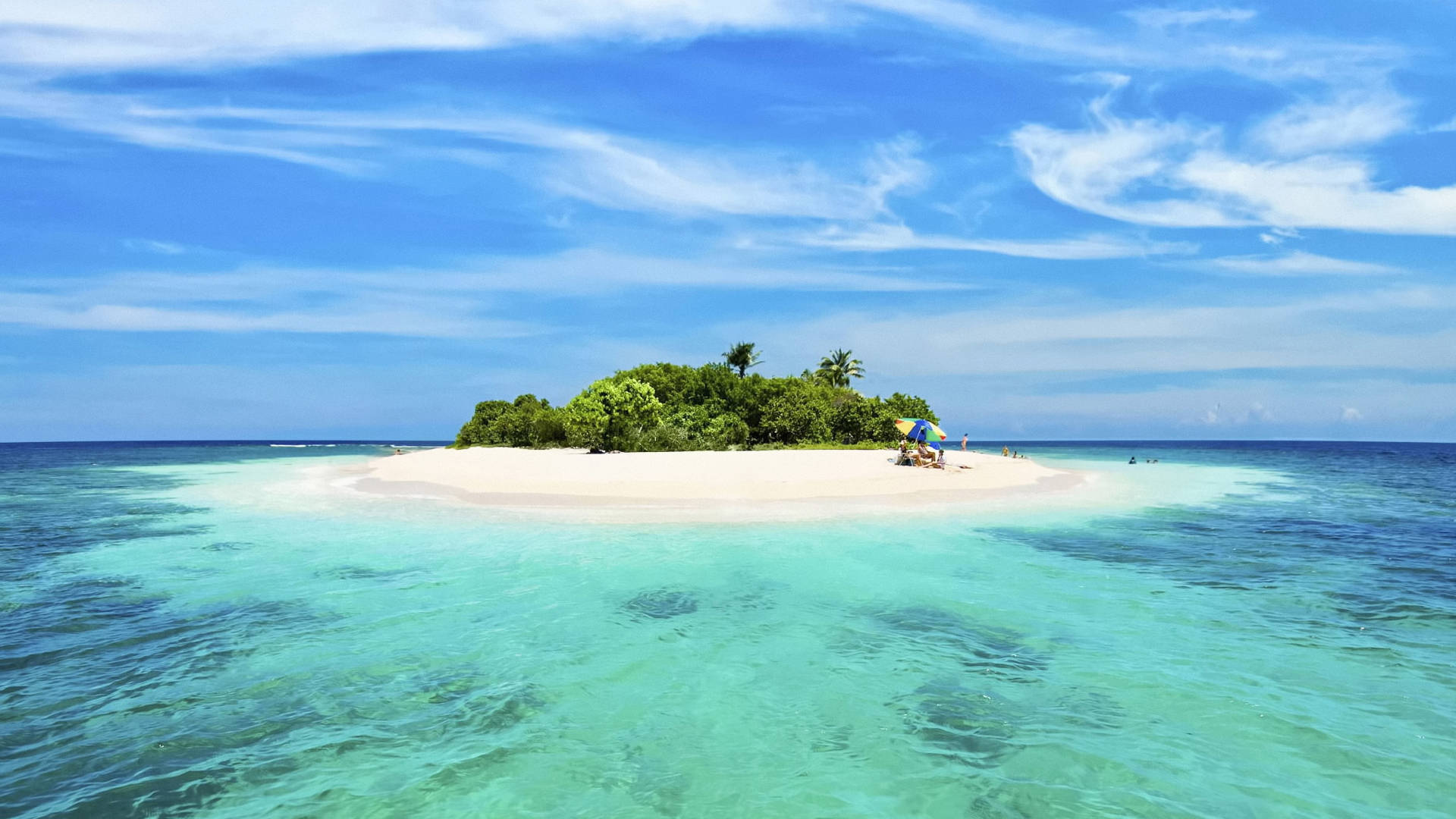 Mwonekano wa Bahari wa Morrocoy Picha ya Ukuta