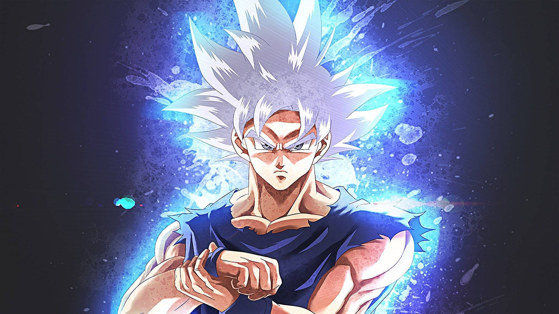 Mwonekano wa Goku wa Kina cha Mwalimu wa Ultra Instinct Picha ya Ukuta