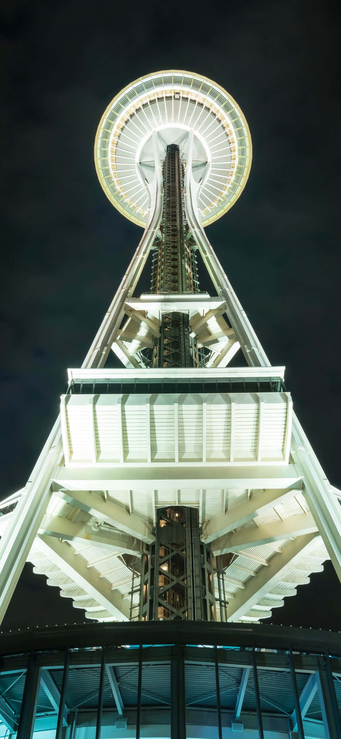 Mwonekano wa Seattle wa Kufurahi wa Mwisho wa Siku Picha ya Ukuta