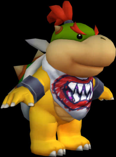 Mwonekano wa Tabia ya Bowser Jr. Picha ya Ukuta