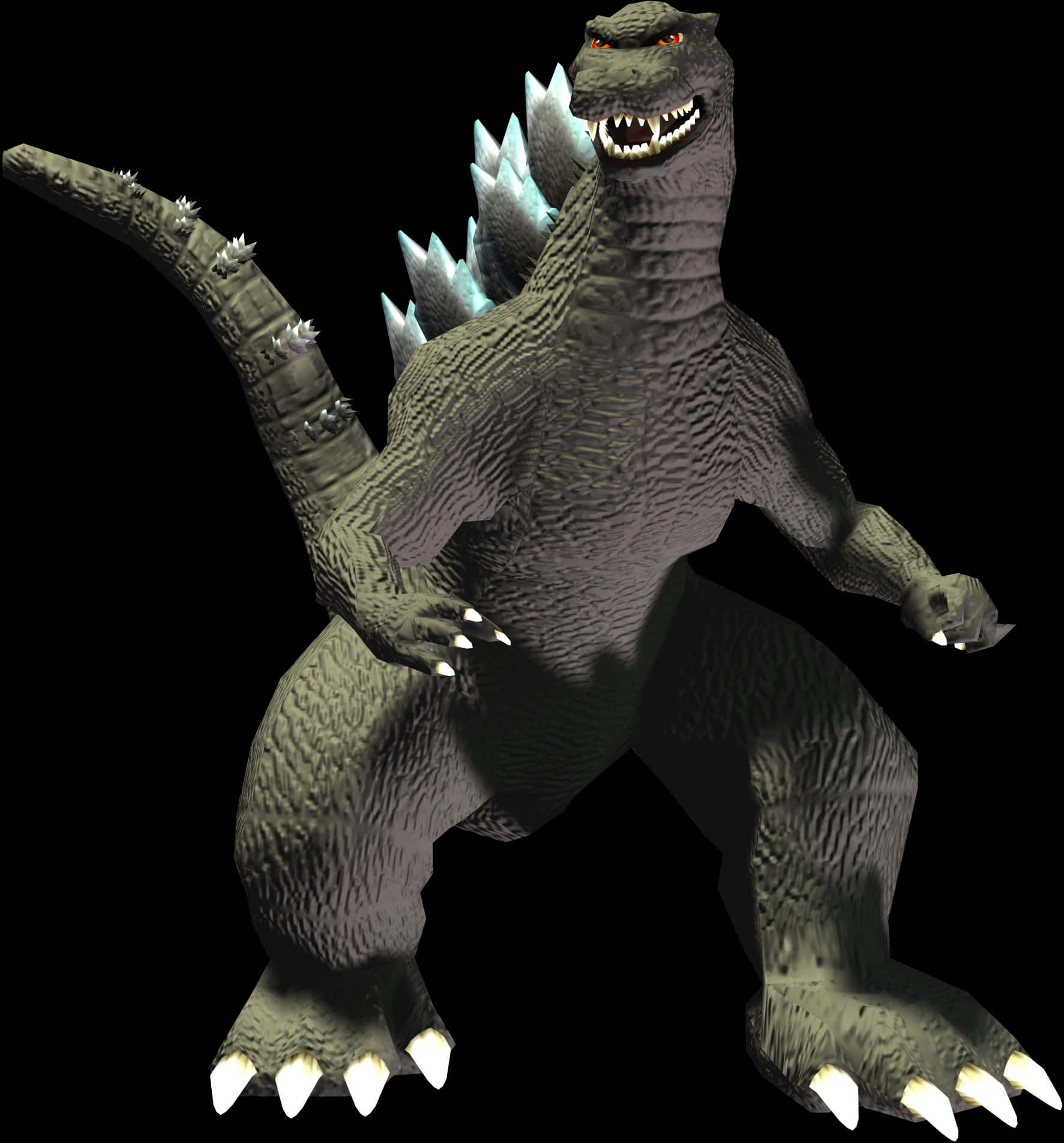 Mwonyesho wa Muundo wa D3 wa Godzilla Picha ya Ukuta