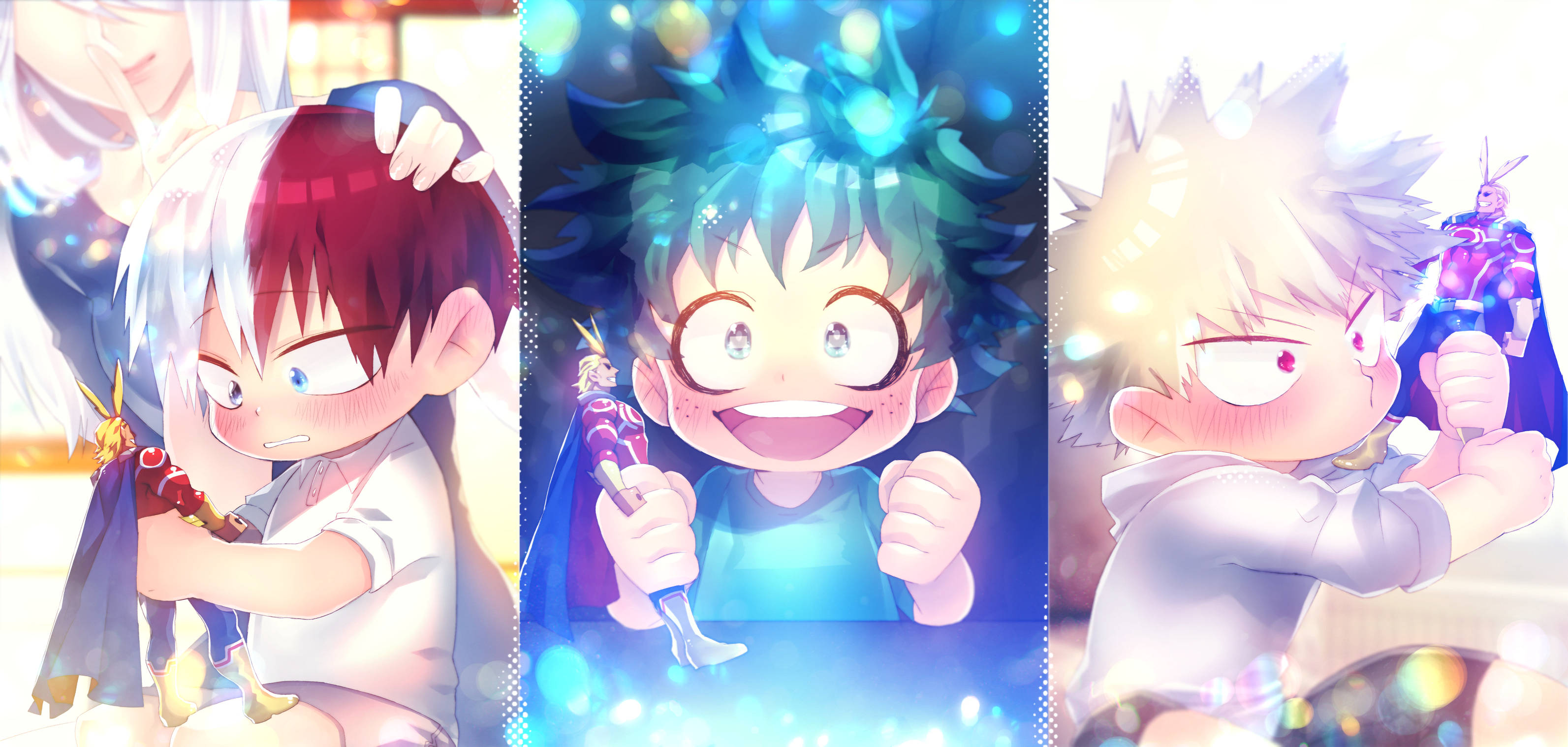 My Hero Academia Todoroki Mrembo Picha ya Ukuta