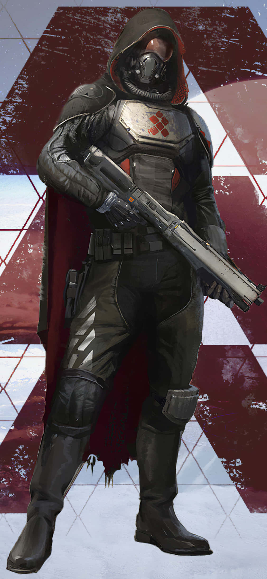 Mzalendo dhidi ya Hive Knight katika mchezo Destiny 2 Picha ya Ukuta