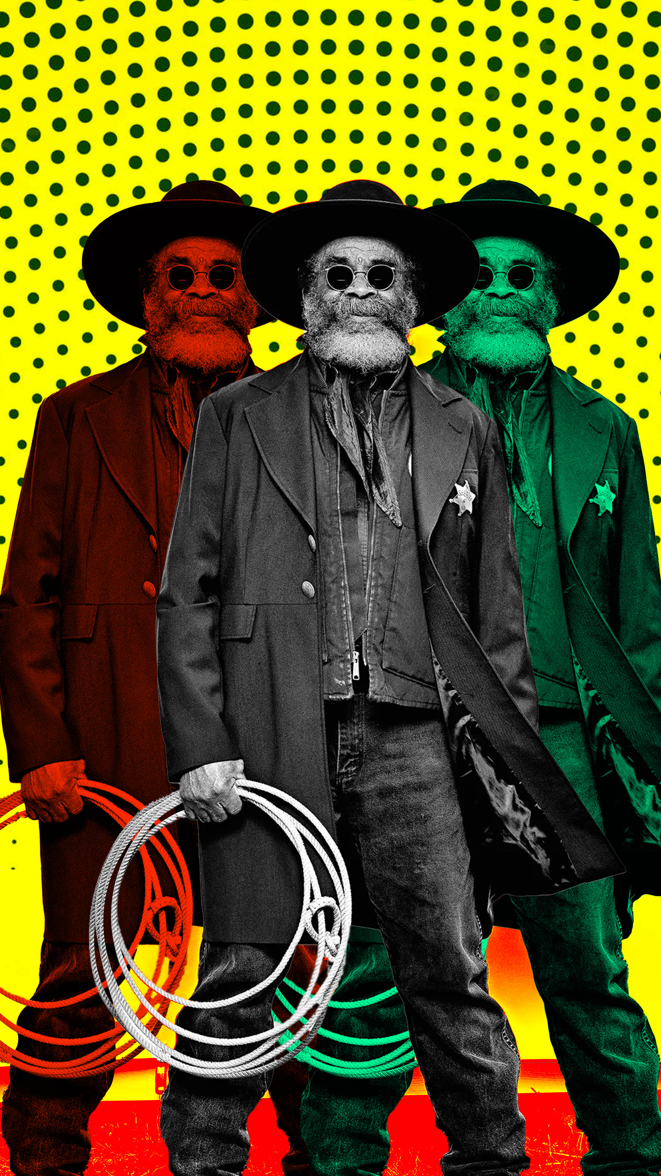 Mzee wa Magharibi Aesthetic Picha ya Ukuta