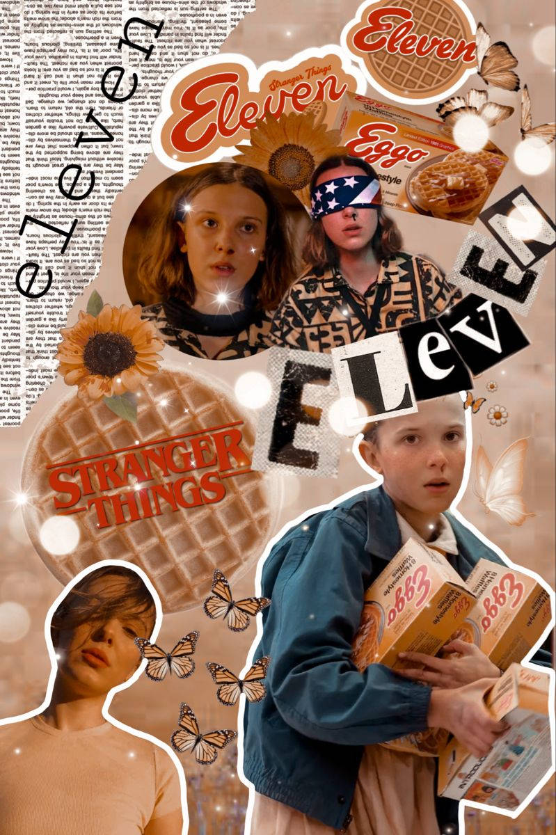 Nadhifu Stranger Things Eleven Millie Bobby Brown Picha ya Ukuta