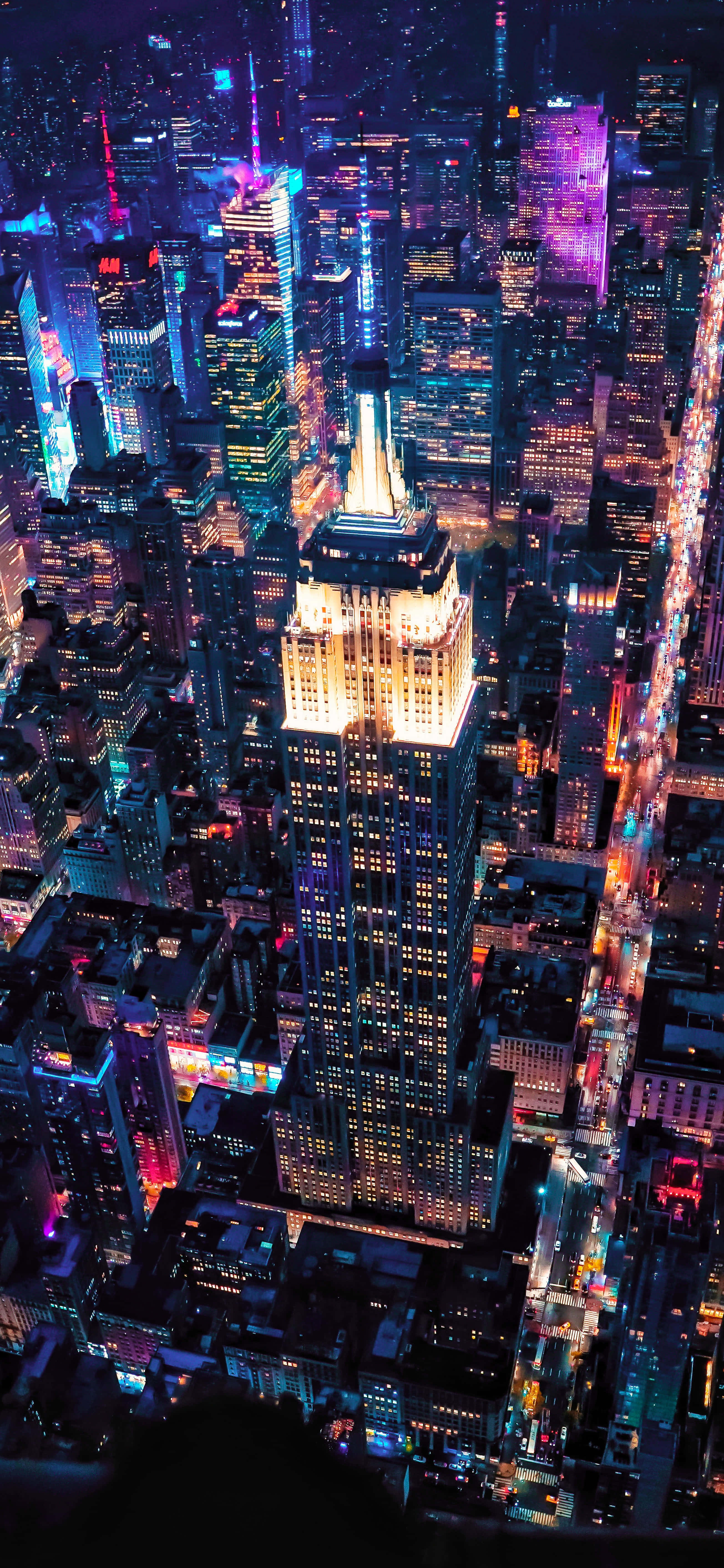 Nafasi ya Juu ya Mabwawa ya Mji wa Giza 4K Wallpaper ya Simu Picha ya Ukuta