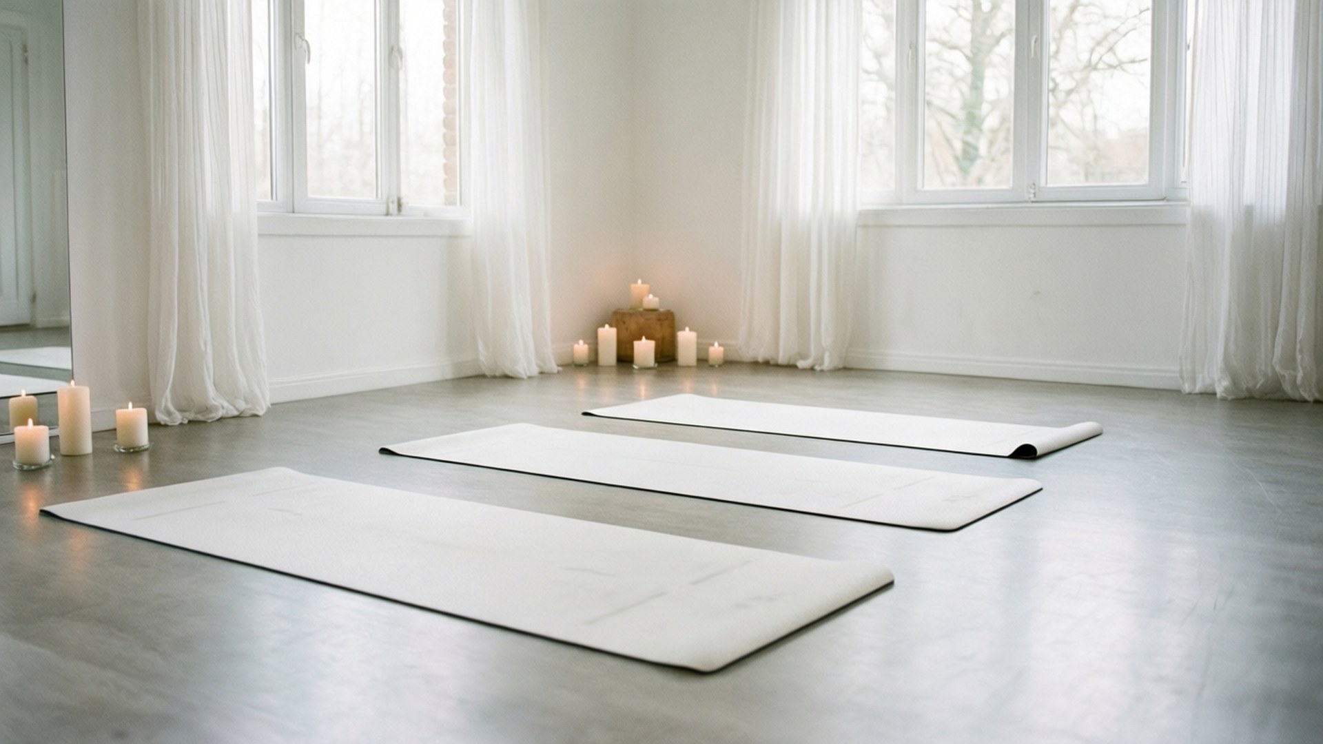 Nafasi ya Yoga ya Zen Picha ya Ukuta