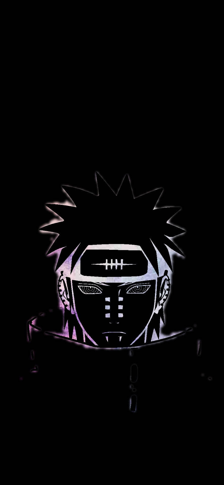 Nagato Nyeusi wa Anime Picha ya Ukuta