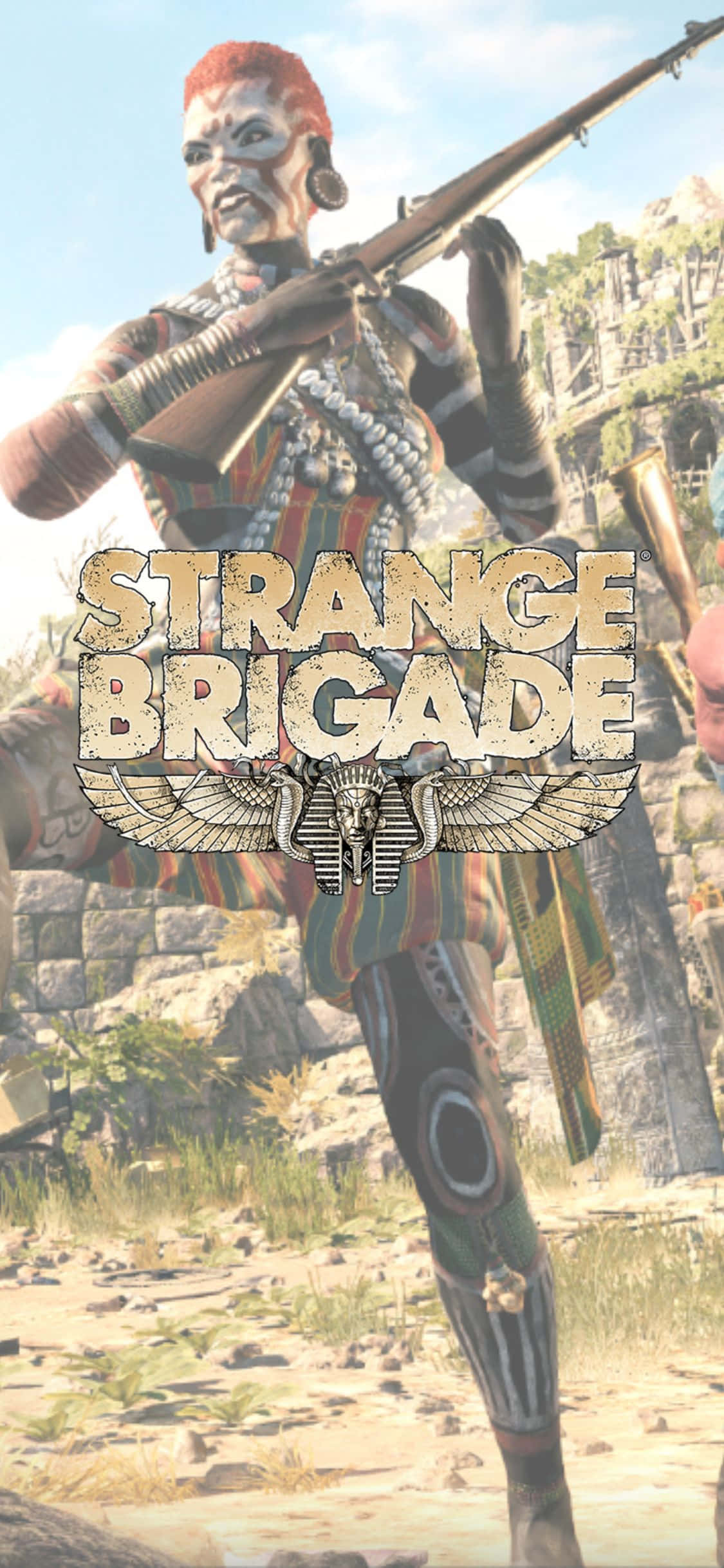 Nalangu Rushida iPhone X Strange Brigade Background Picha ya Ukuta