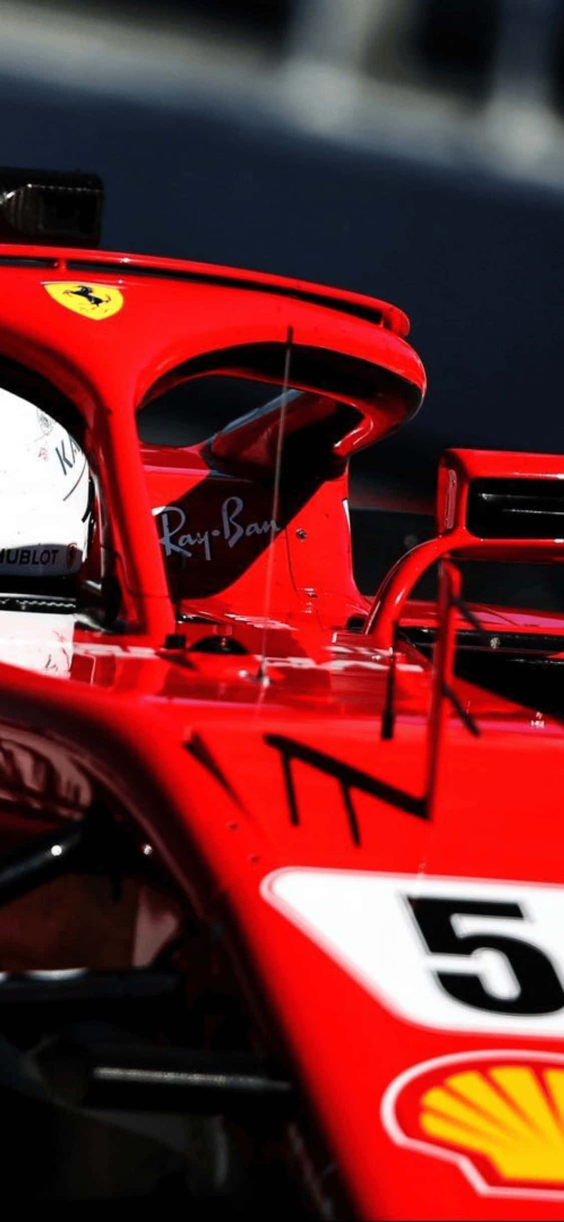 Namba Tano iPhone Xs F1 2018 Background Picha ya Ukuta