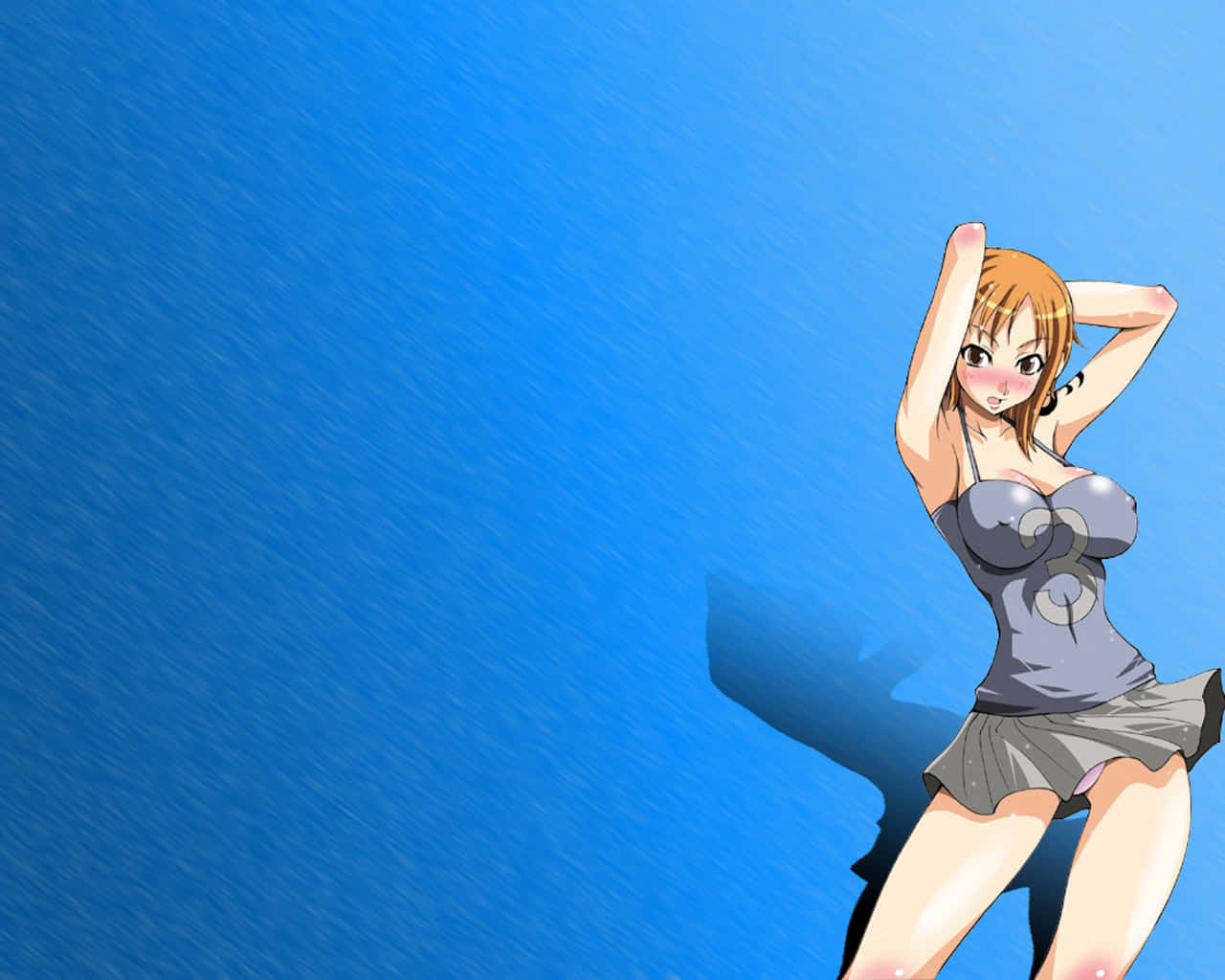 Nami Tamu Kipepeo cha One Piece Picha ya Ukuta
