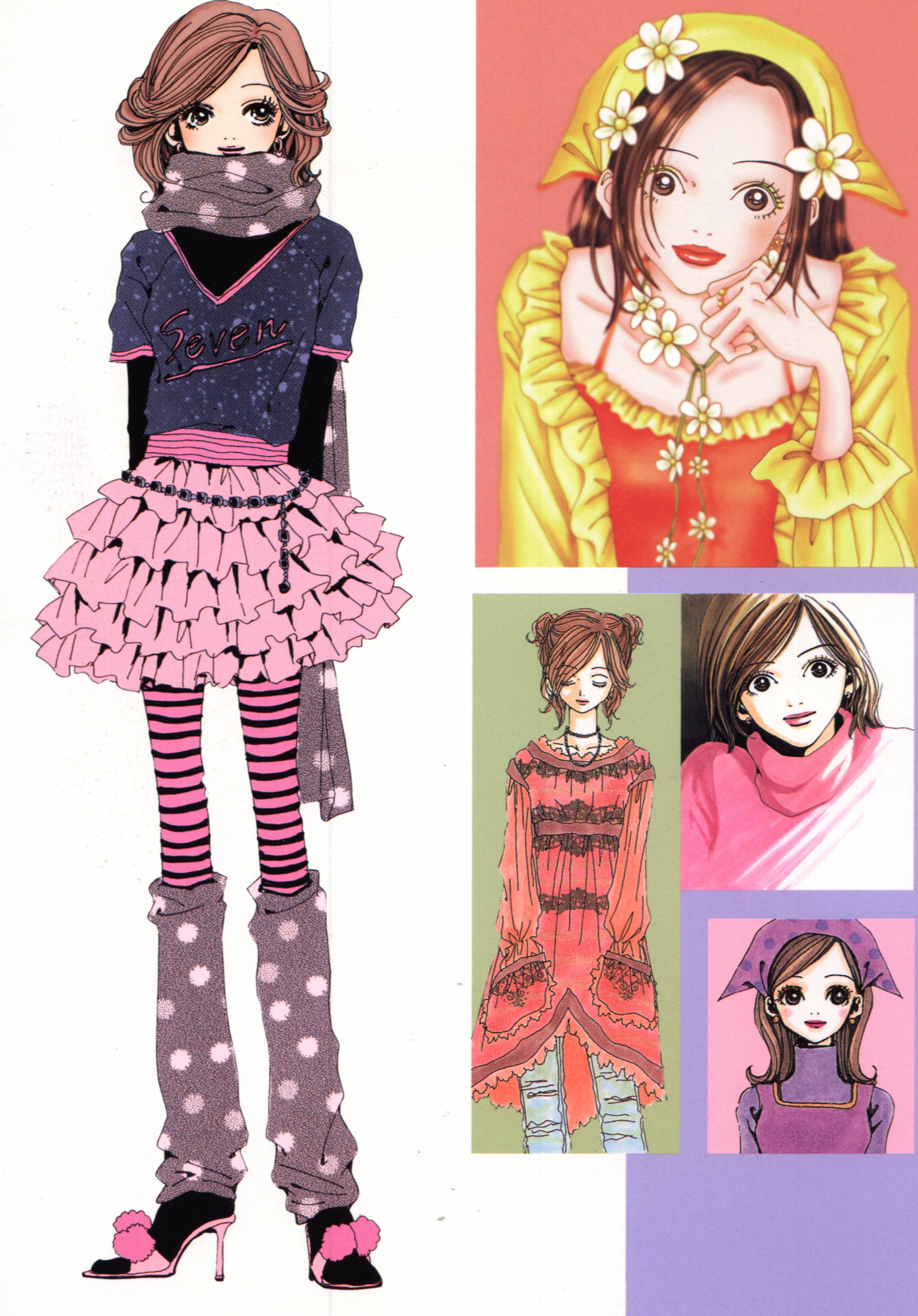 Nana Anime Fashion Picha ya Ukuta