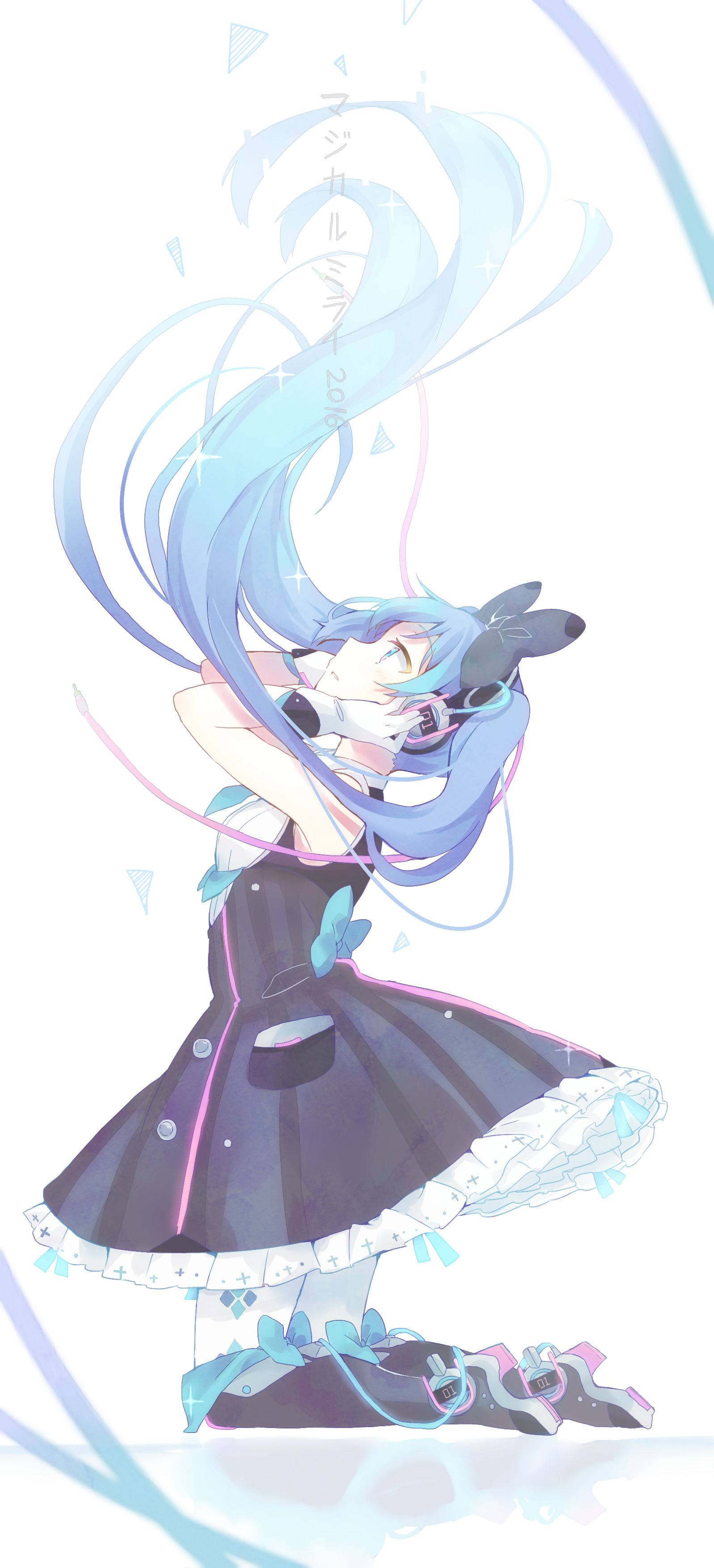 Nani anasema Hatsune Miku si baridi? Picha ya Ukuta