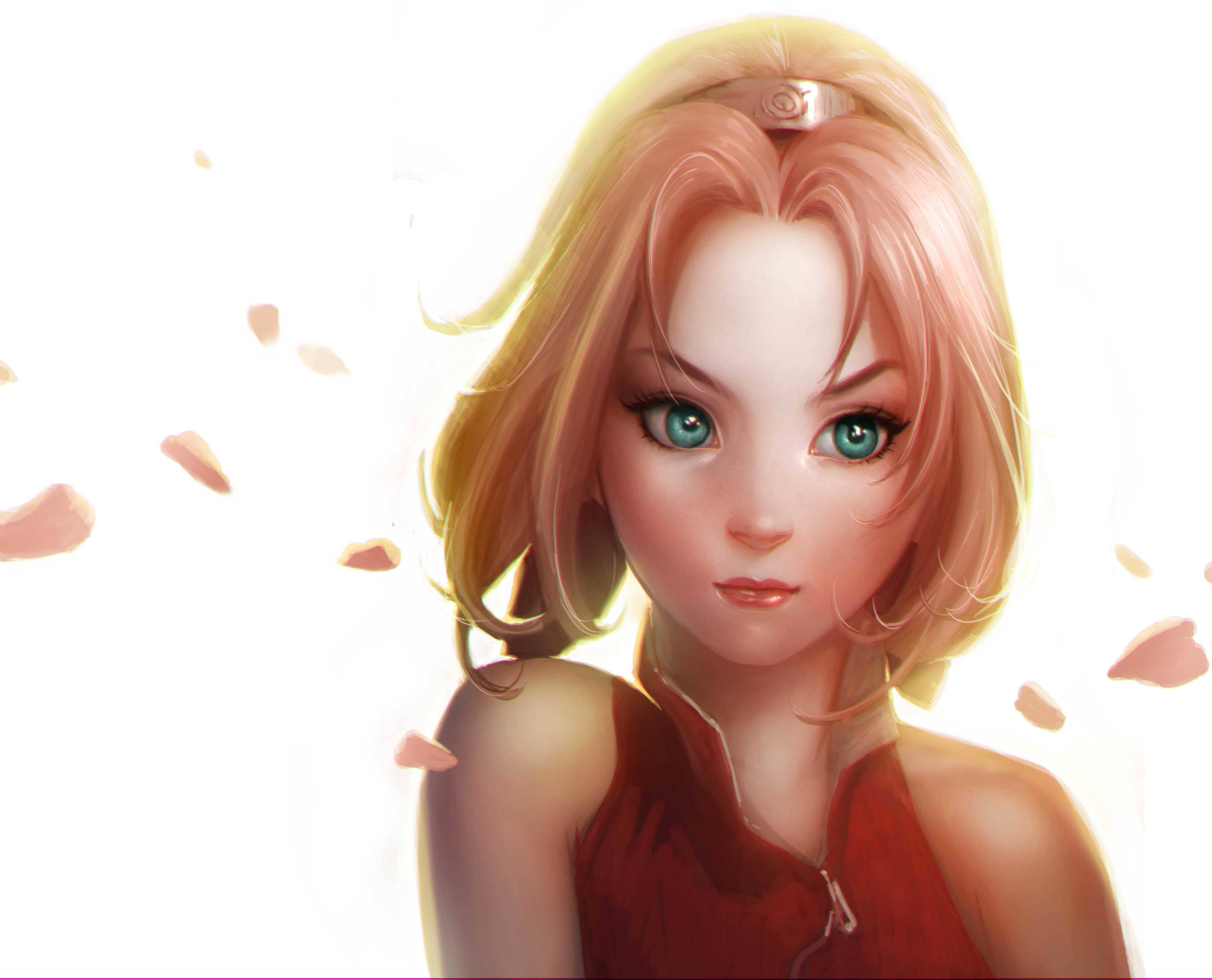 Naruto 4K Sakura Mrembo Picha ya Ukuta